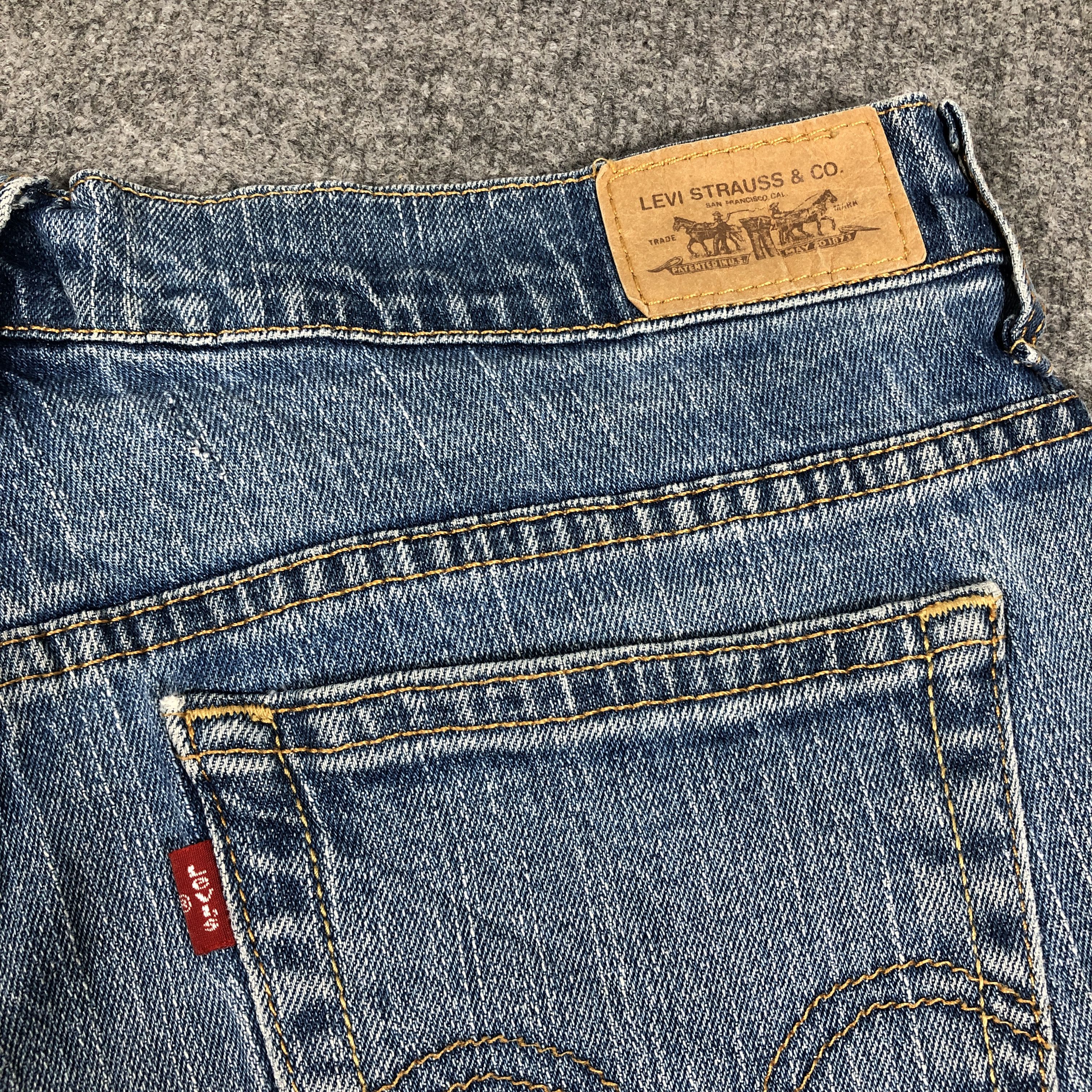 Levi's × Vintage Womens Vintage Levis 505 Straight Jeans L884W Size 34" / US 12 / IT 48 - 6 Thumbnail