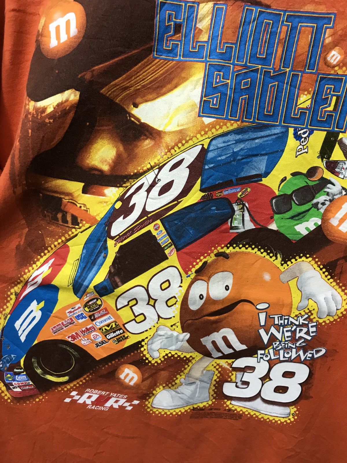 NASCAR Vintage Nascar M&M Elliott Sadler Tee Size US L / EU 52-54 / 3 - 5 Thumbnail