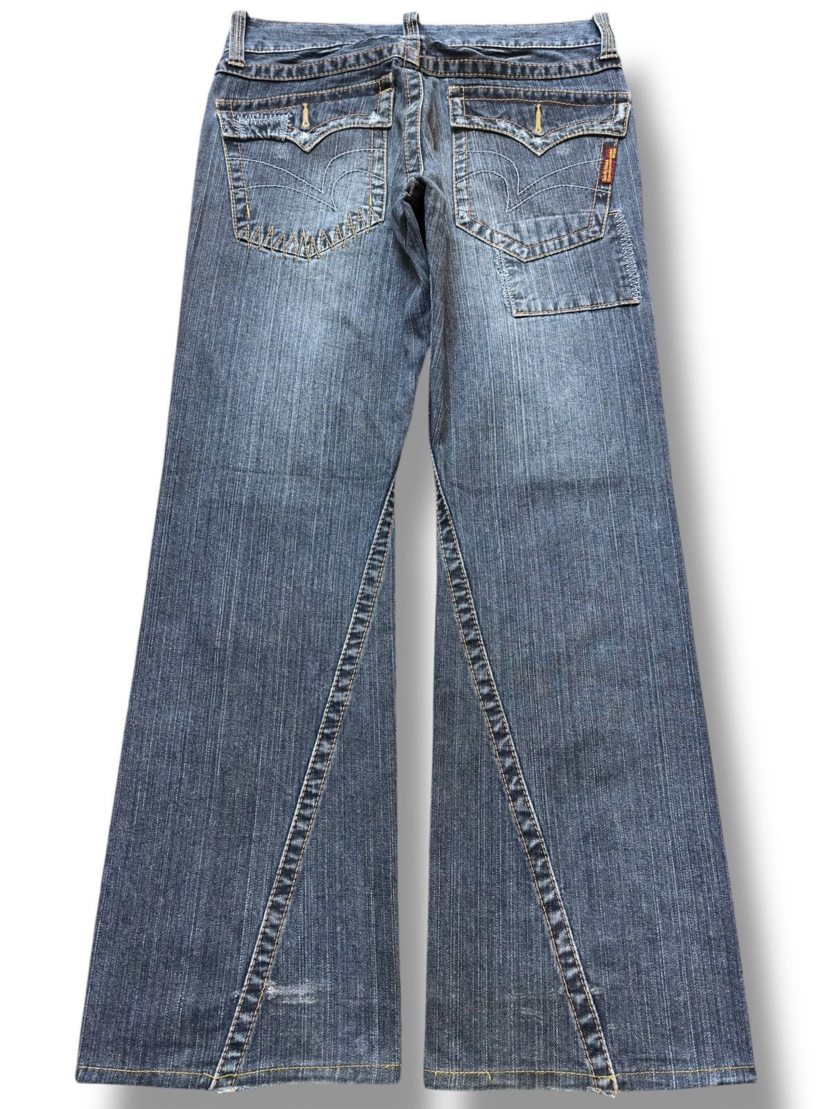 20471120 Vintage 291295 Homme Flare Boocut Grunge Denim Size US 32 / EU 48 - 6 Thumbnail