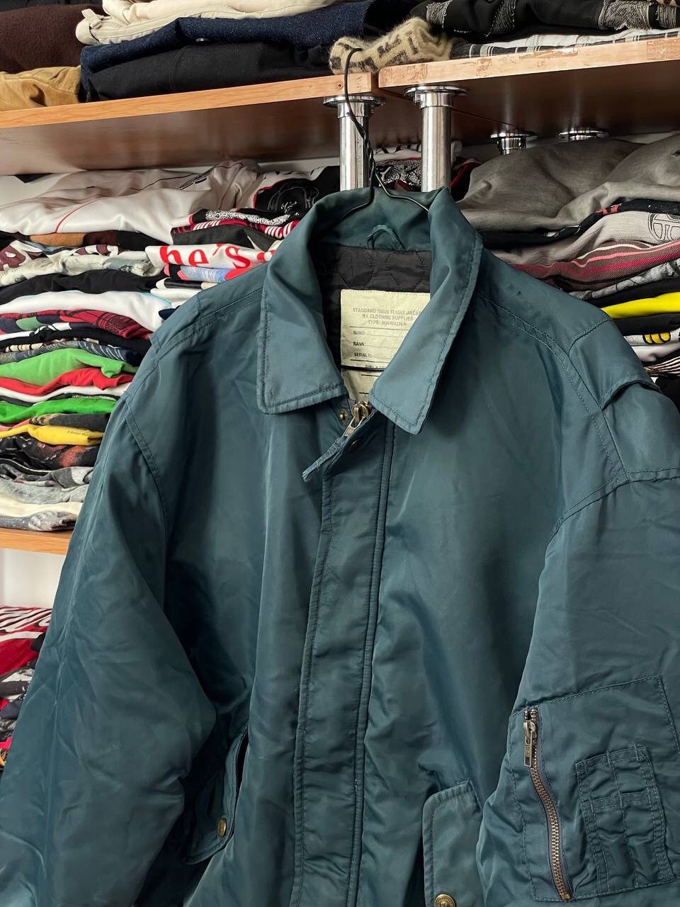 Other VINTAGE 90S HUGE BAGGY Y2K BOMBER JACKET Size US L / EU 52-54 / 3 - 7 Thumbnail