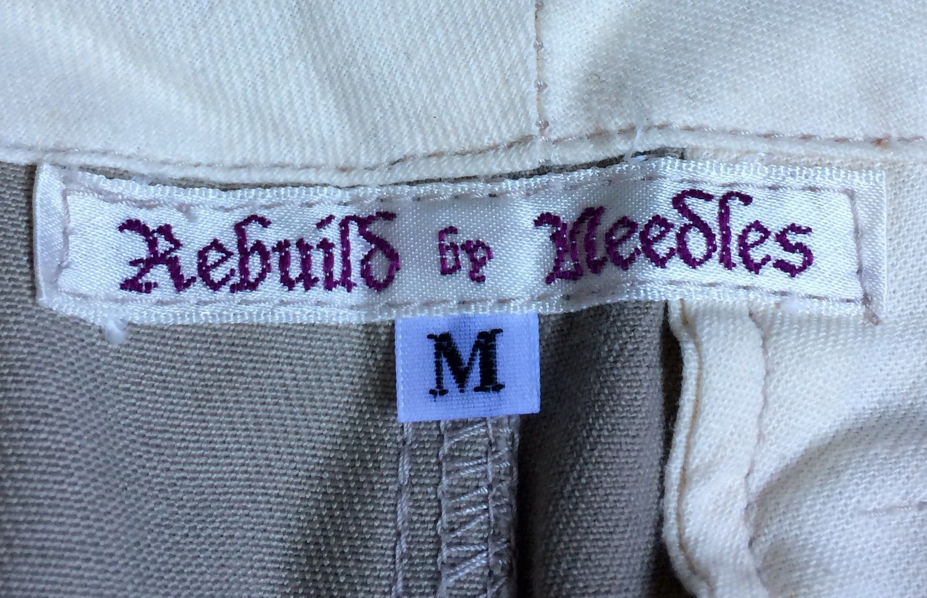 Needles Rebuild by Needles Patchwork Cargo Pants Size US 32 / EU 48 - 4 Thumbnail