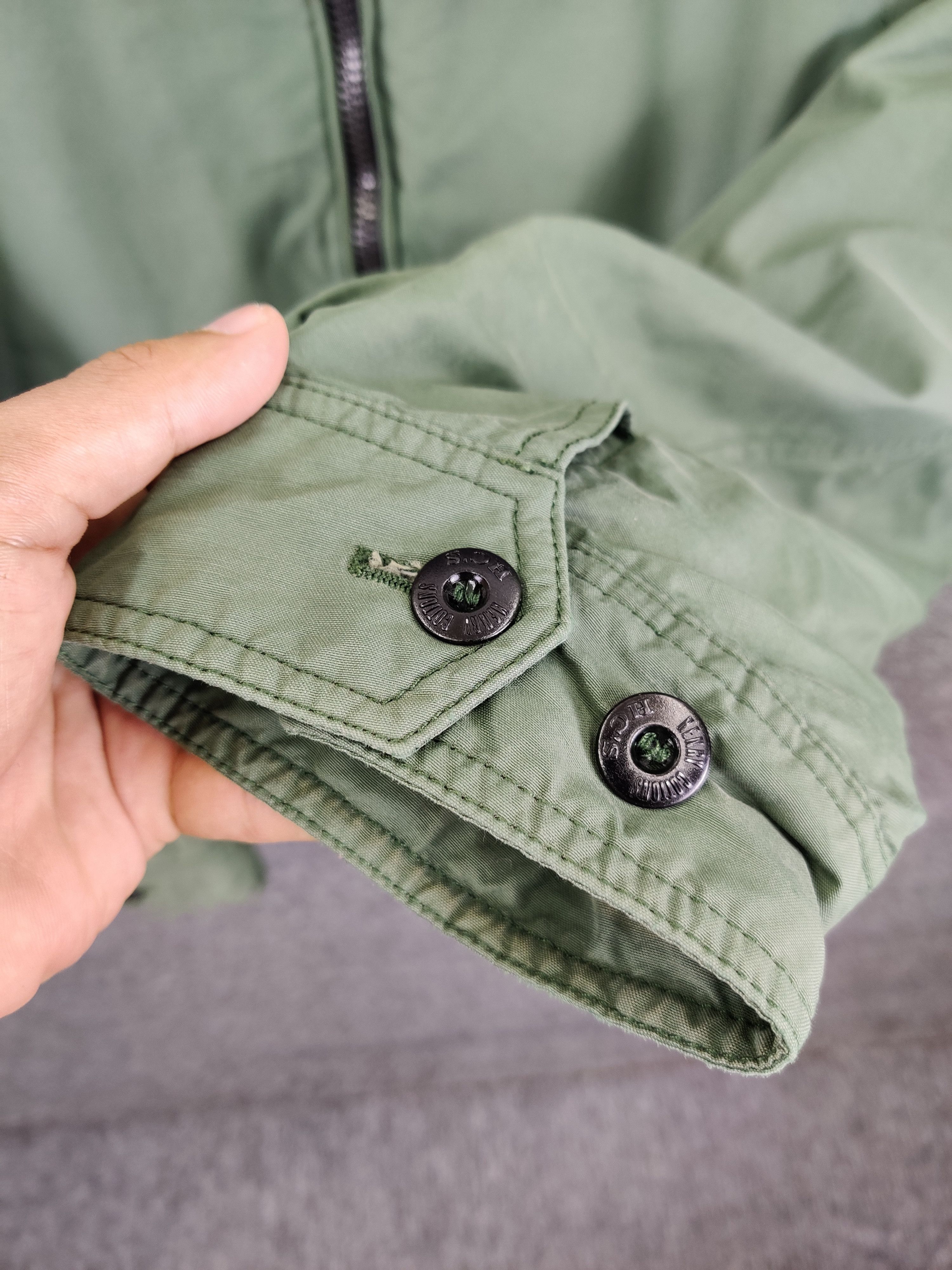 Japanese Brand Vintage Henry Cottons Lined Fleece Jacket Size US L / EU 52-54 / 3 - 14 Thumbnail