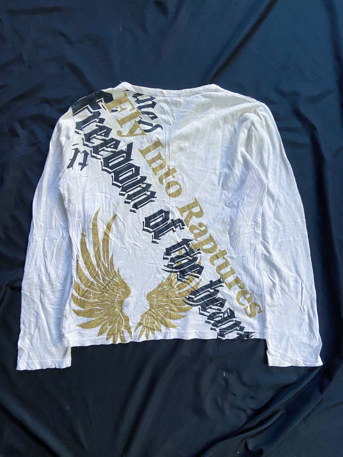 Japanese Brand DETECTIVE STRUCT POEM LONG SLEEVE Size US S / EU 44-46 / 1 - 2 Thumbnail