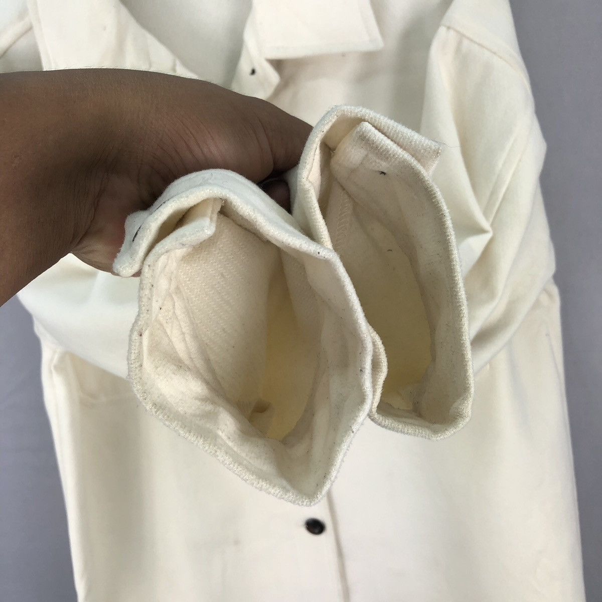 GU GU Flannel Jacket Thick Fabric Double Pocket Button up Size US M / EU 48-50 / 2 - 9 Thumbnail