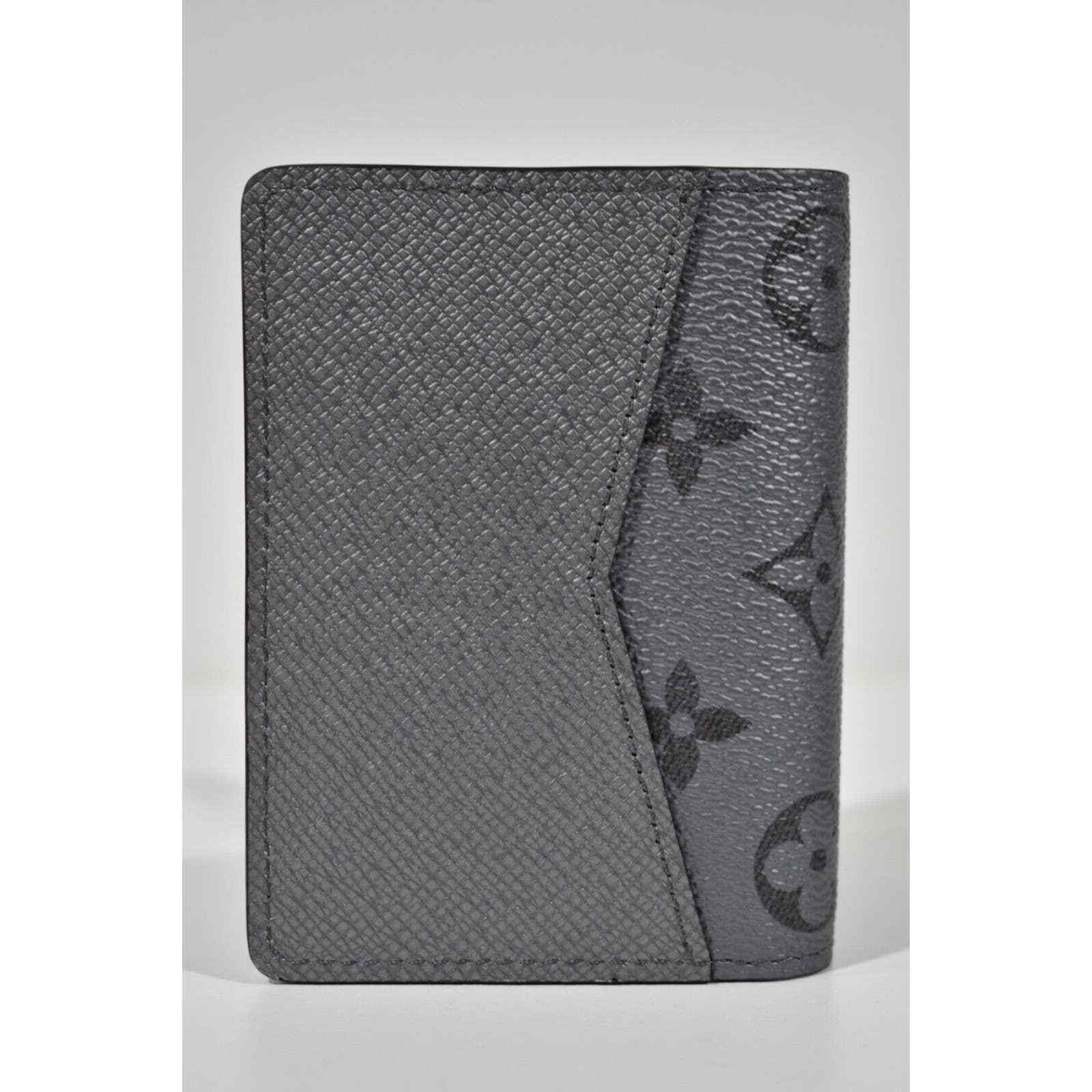 Louis Vuitton Louis Vuitton Silver Monogram Logo Pocket Organizer Wallet Size ONE SIZE - 8 Thumbnail
