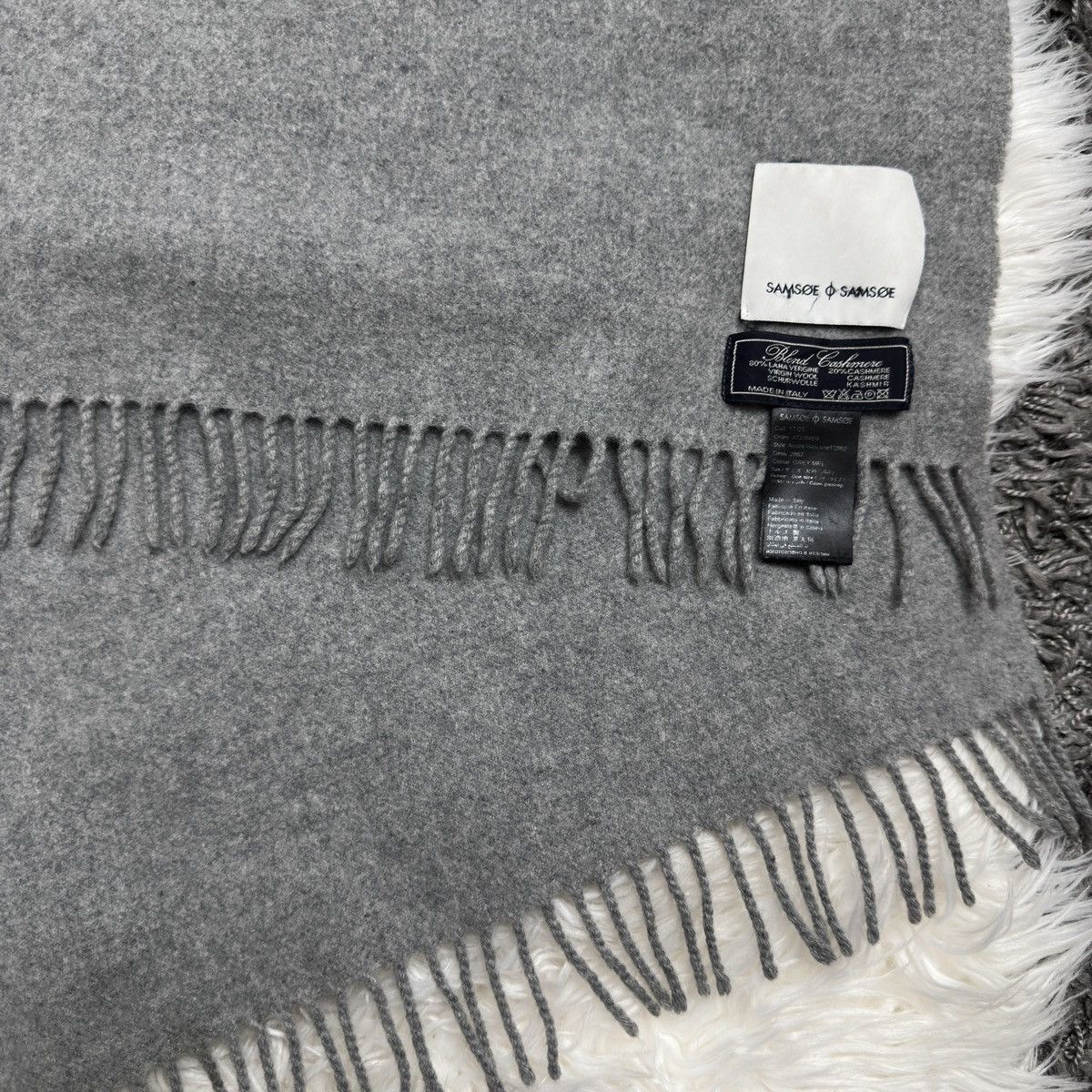 Samsoe Samsoe Samsoe samsoe scarf wool Size ONE SIZE - 2 Thumbnail