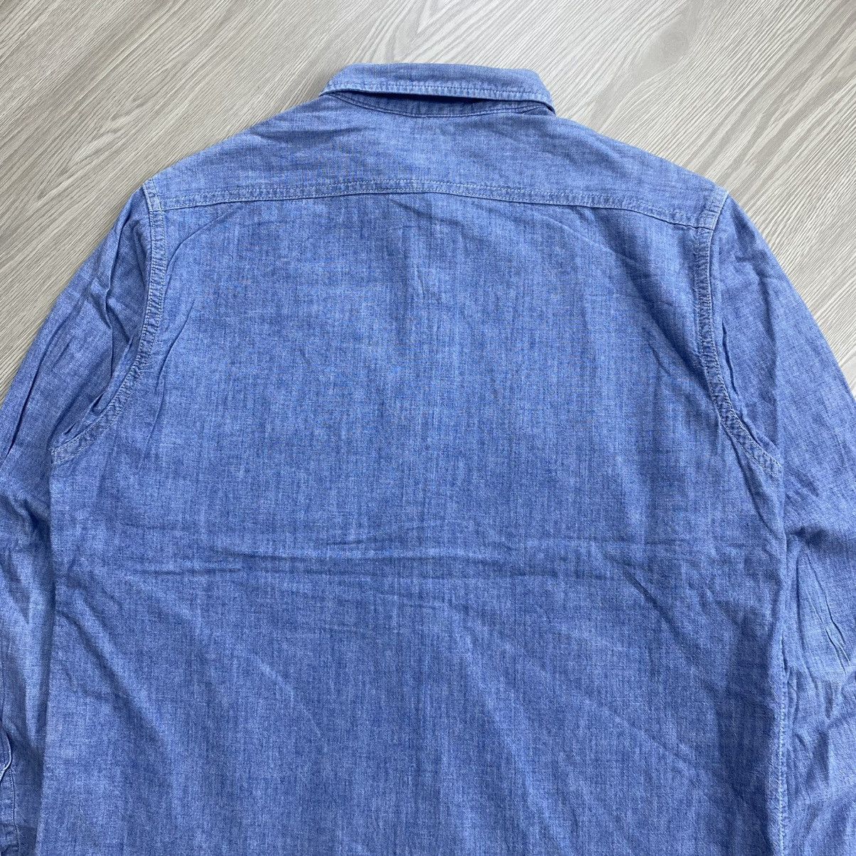 Orslow Vintage Sugar Cane Japan Chambray Denim Work Shirt Size US M / EU 48-50 / 2 - 15 Thumbnail