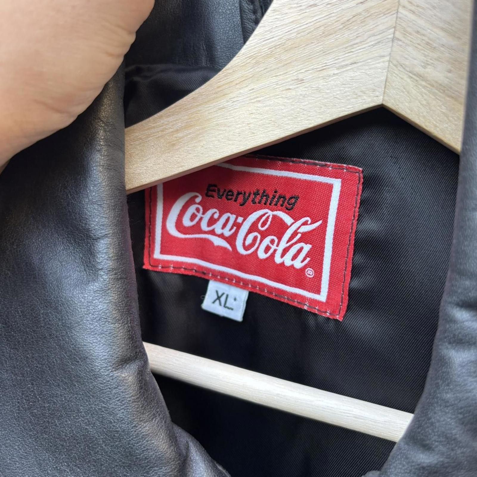 Coca Cola vintage Coca Cola world Las Vegas leather jacket 00s XL Size US XL / EU 56 / 4 - 6 Thumbnail