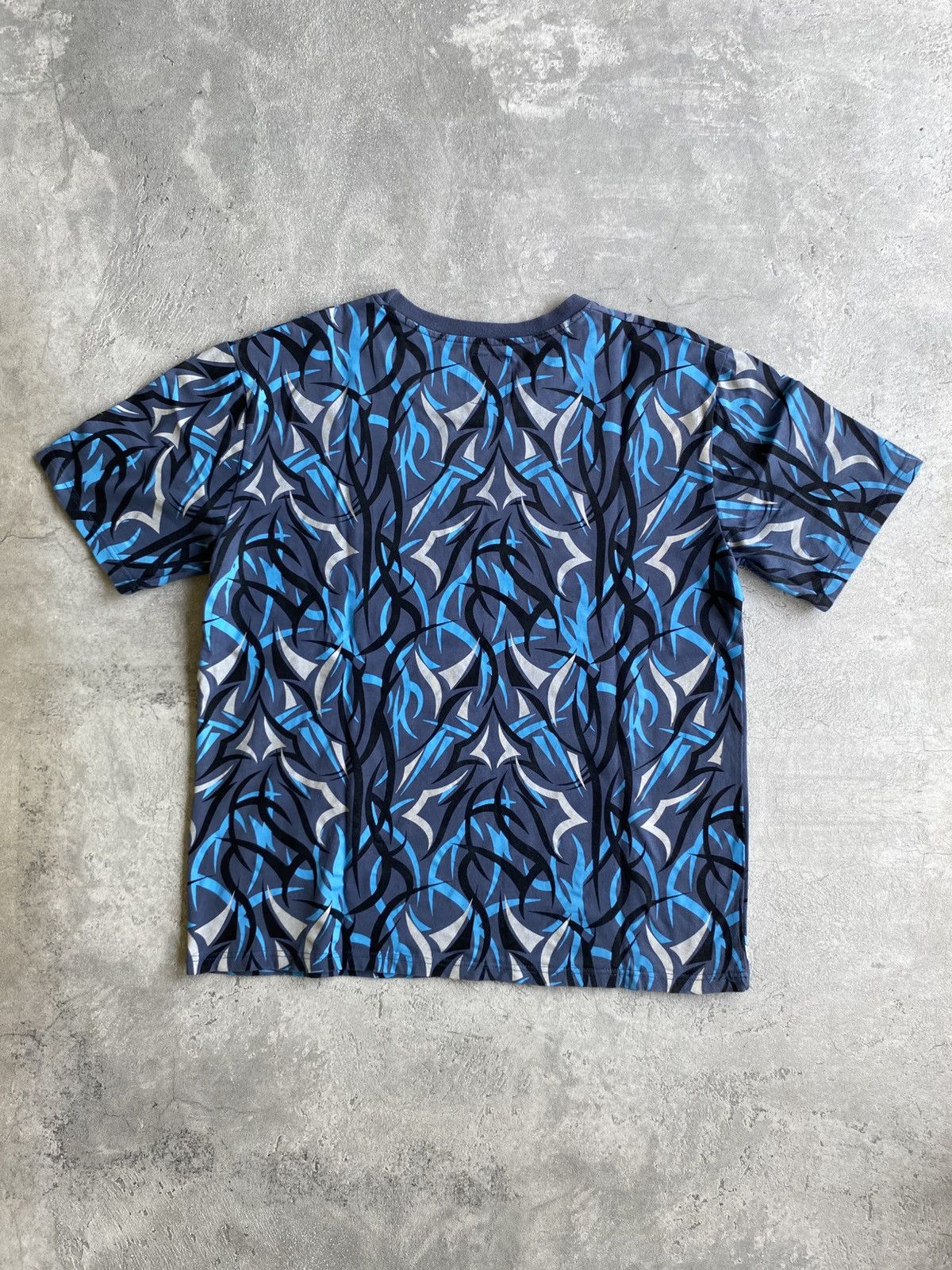 CLOT Clot Alienegra Blue Shirt Size US XXL / EU 58 / 5 - 4 Thumbnail