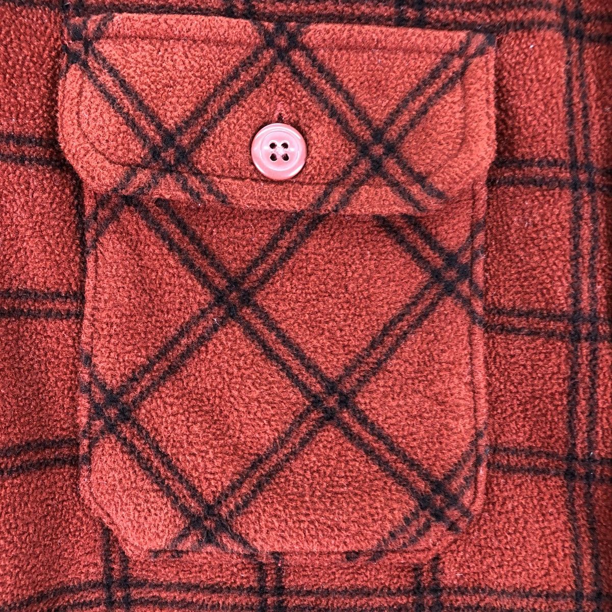 Uniqlo Uniqlo Flannel Fleece Checkered Double Pocket Shirts Size US L / EU 52-54 / 3 - 9 Thumbnail