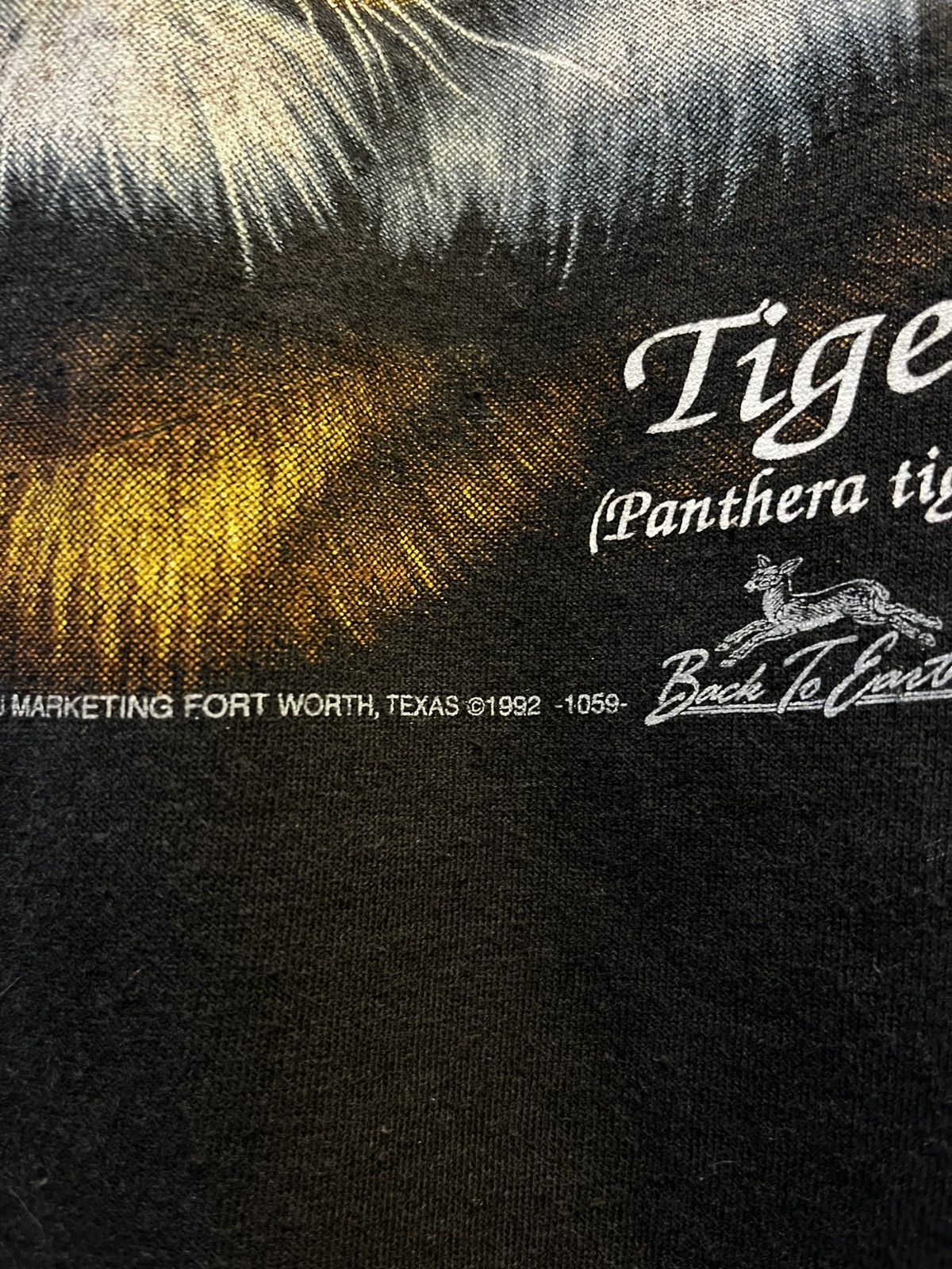 Harley Davidson × Vintage Vinrage tee 1992 3d emblem Tiger t-shirt 90s rare retro Size US L / EU 52-54 / 3 - 4 Thumbnail
