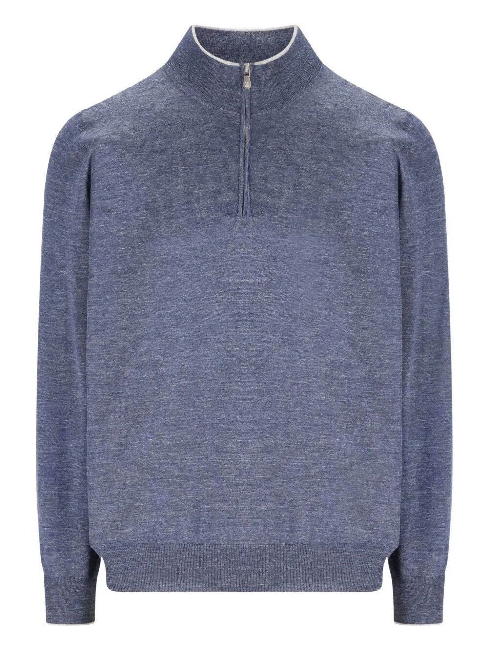 Mock-Neck Sweater
