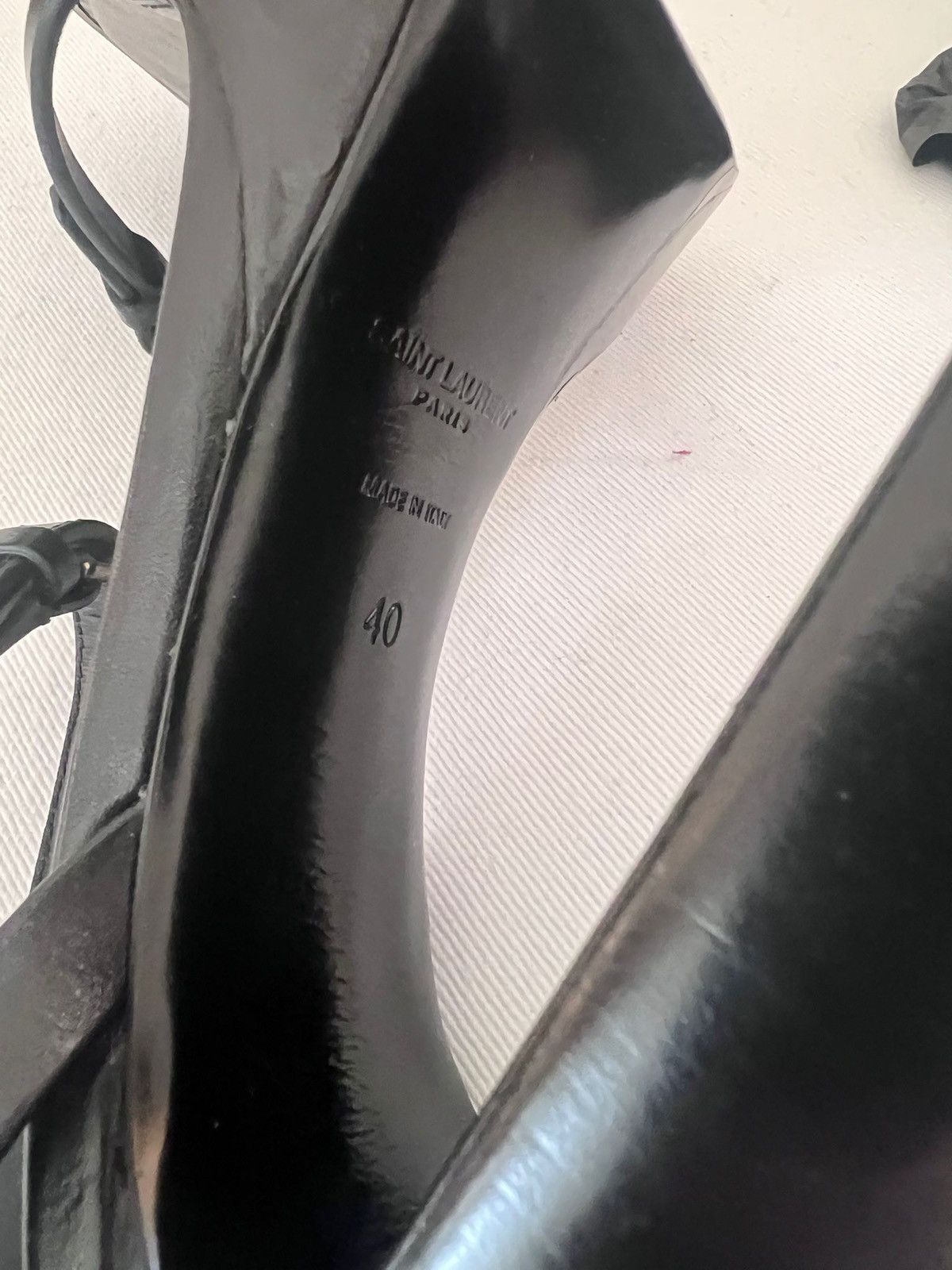 Saint Laurent Paris New Saint Laurent Platz Sandals IT40/ US 10 Size US 10 / IT 40 - 13 Thumbnail
