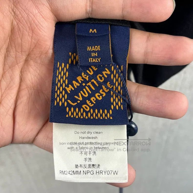Louis Vuitton Louis Vuitton SS24 Lettered Logo Embroidered Pullover Shor Size US M / EU 48-50 / 2 - 5 Thumbnail