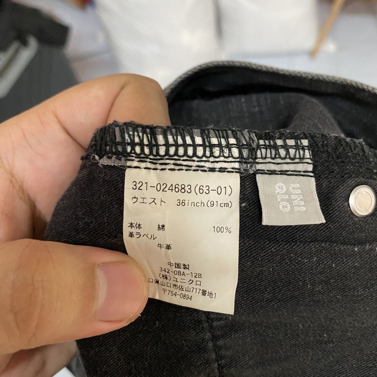 Japanese Brand × Uniqlo DL Uniqlo japan Black Denim Pants #C798 Size US 36 / EU 52 - 20 Thumbnail