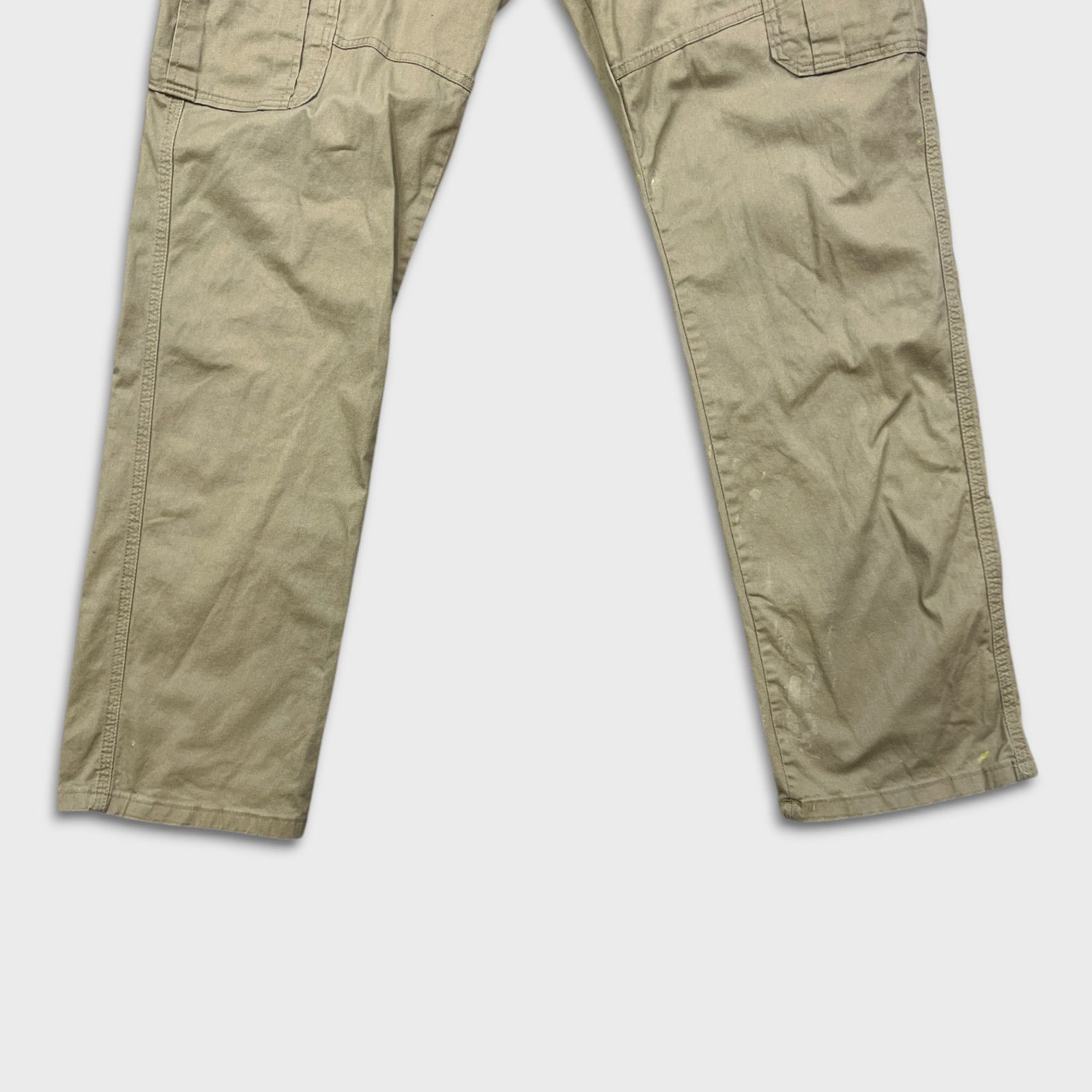 Vintage × Wrangler Wrangler Pants 36x34 Relaxed Casual Pocketed Cargo Trousers Size US 36 / EU 52 - 4 Thumbnail