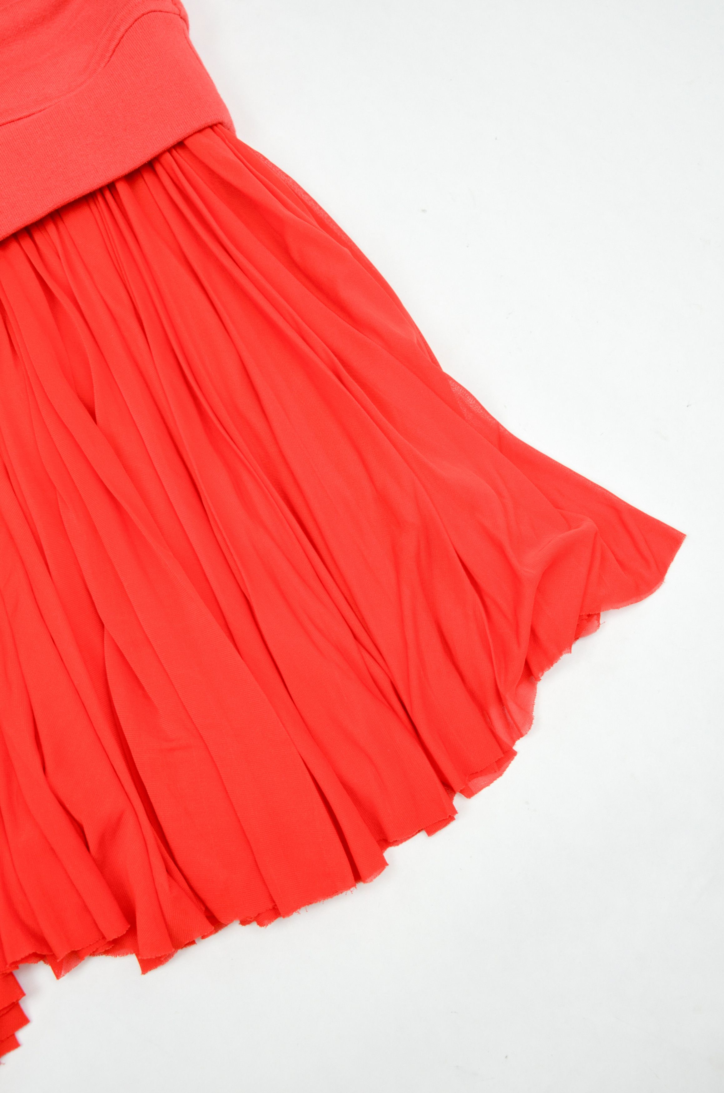 Alexander McQueen Alexander McQueen Red Draped Luxe Sweatshirt Style Dress 42 Size M / US 6-8 / IT 42-44 - 10 Thumbnail