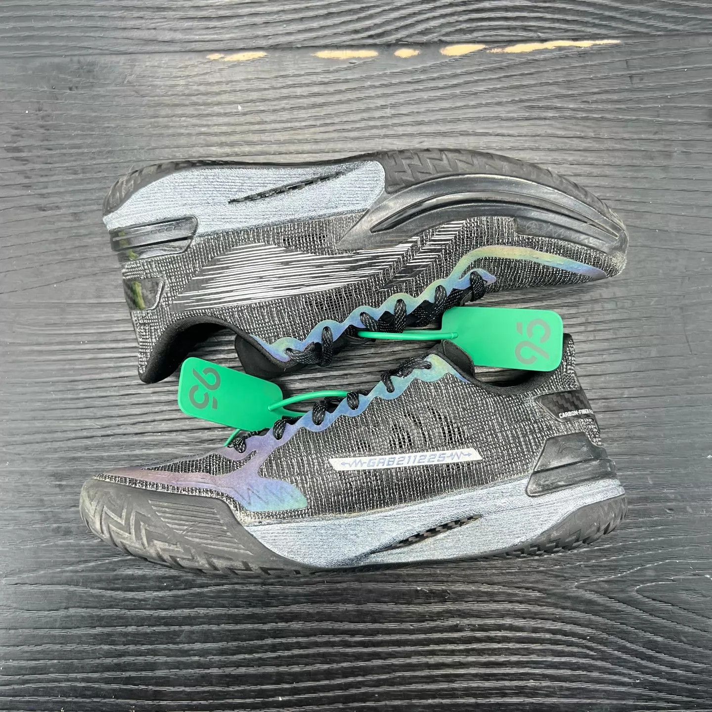 Li-Ning LI-NING Gama Black Size 39 Size US 6.5 / EU 39-40 - 3 Thumbnail