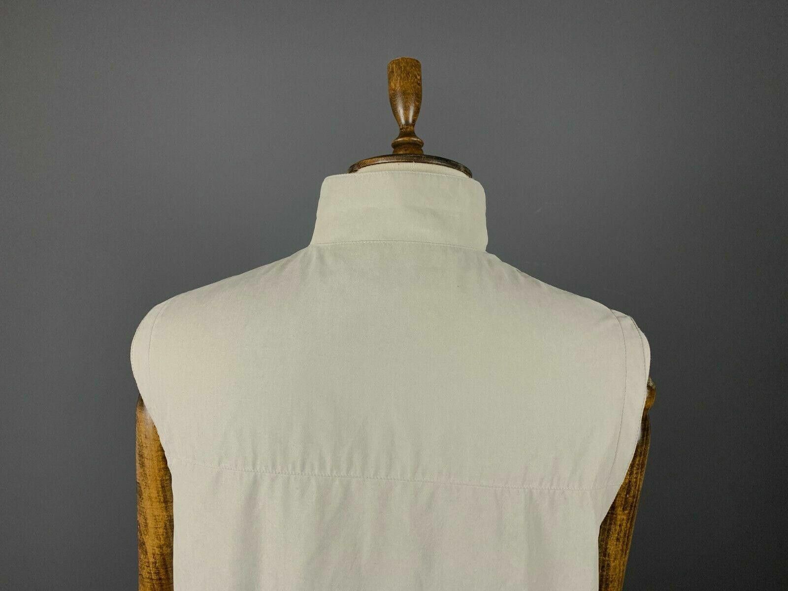 Carlo Colucci Carlo Colucci Beige Multi Pocket Vest Gillet Jacket Size S Size US S / EU 44-46 / 1 - 7 Thumbnail