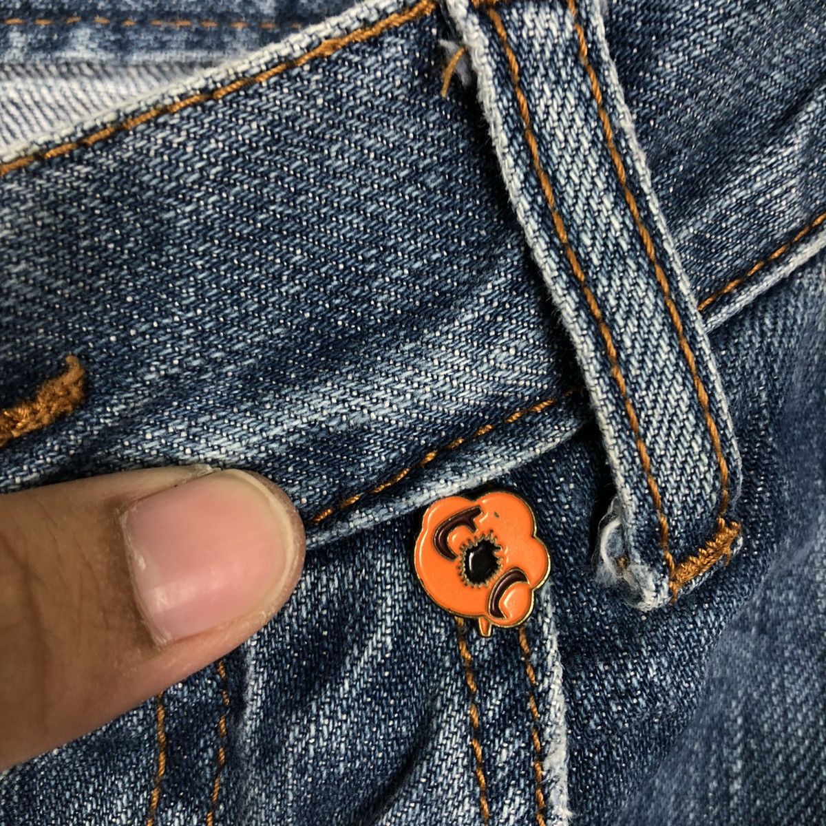 Issey Miyake 🔥90’s Vintage Issey Miyake Tsumori Chisato Denim Jeans Size US 32 / EU 48 - 13 Thumbnail