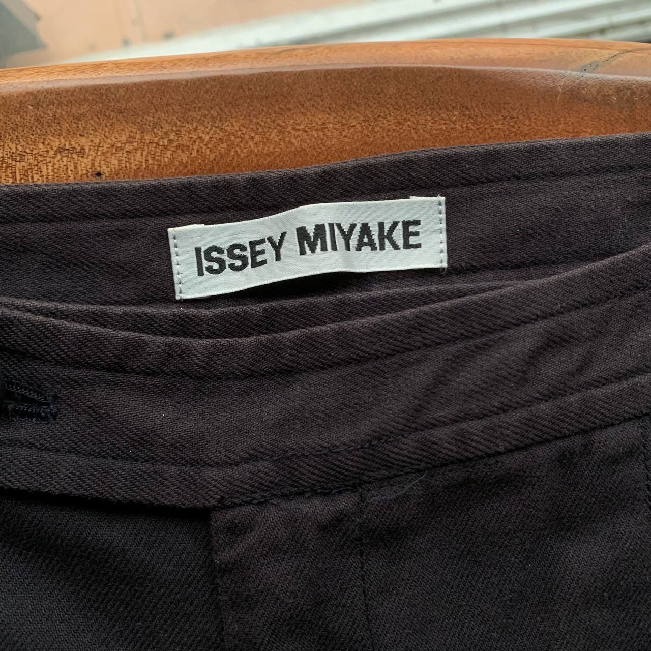 Issey Miyake 90’s Issey Miyake Wide Leg Baggy Black Jeans Pants Size US 30 / EU 46 - 7 Thumbnail