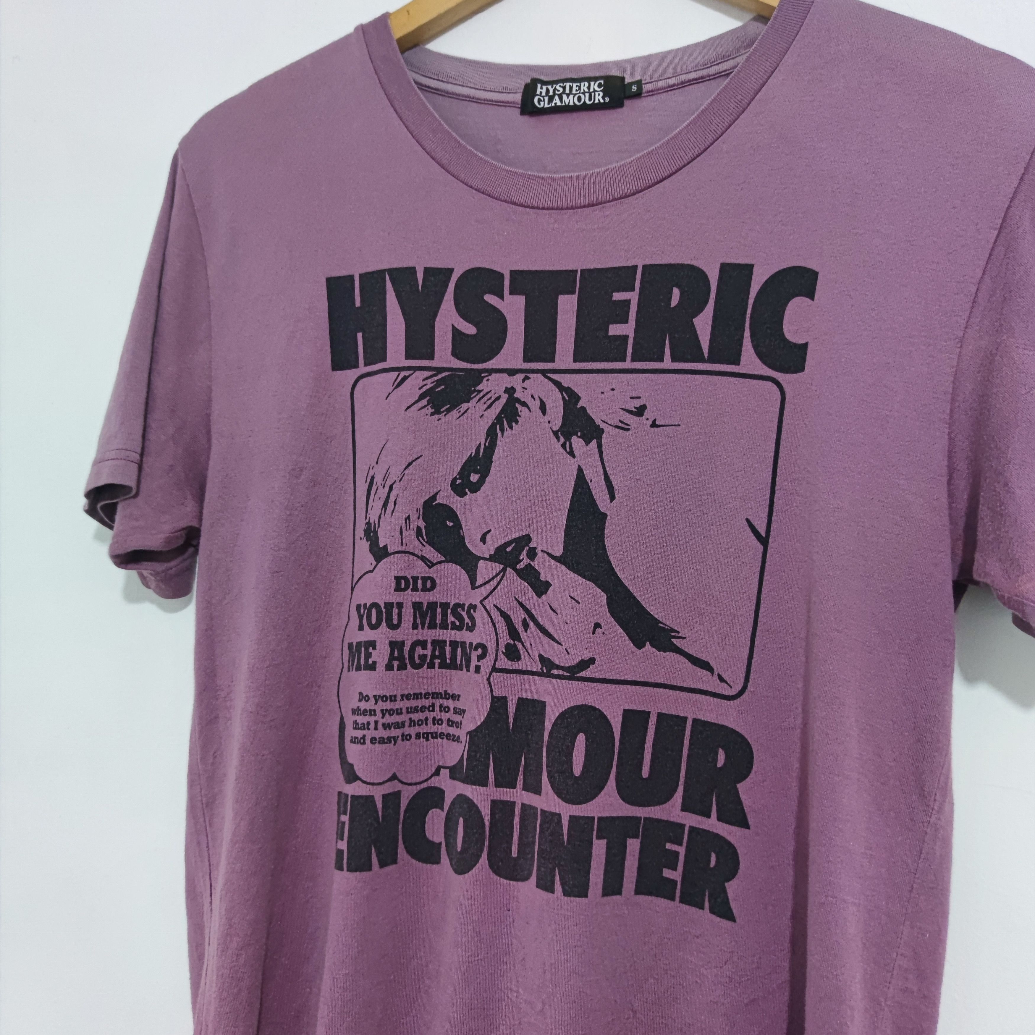 Hysteric Glamour Purple Hysteric Glamour Tee Size US S / EU 44-46 / 1 - 3 Thumbnail