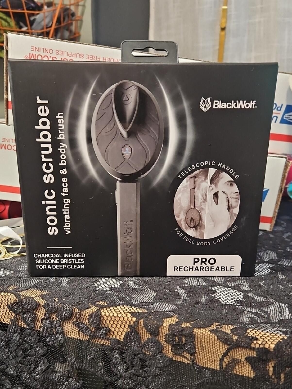 Other BlackWolf Sonic Scrubber Pro Rechargeable - Charcoal Gray Size ONE SIZE - 1 Thumbnail