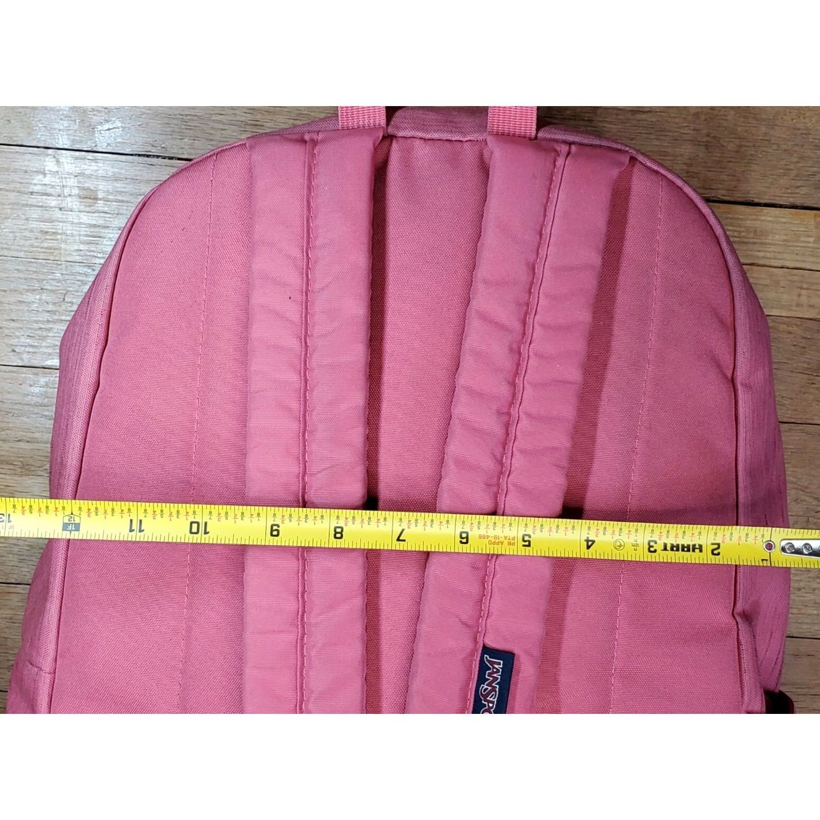 Jansport Jansport Backpack Pink-Peach 2 Strap Padded Multi-pocket Side Drink Pockets Size ONE SIZE - 6 Thumbnail