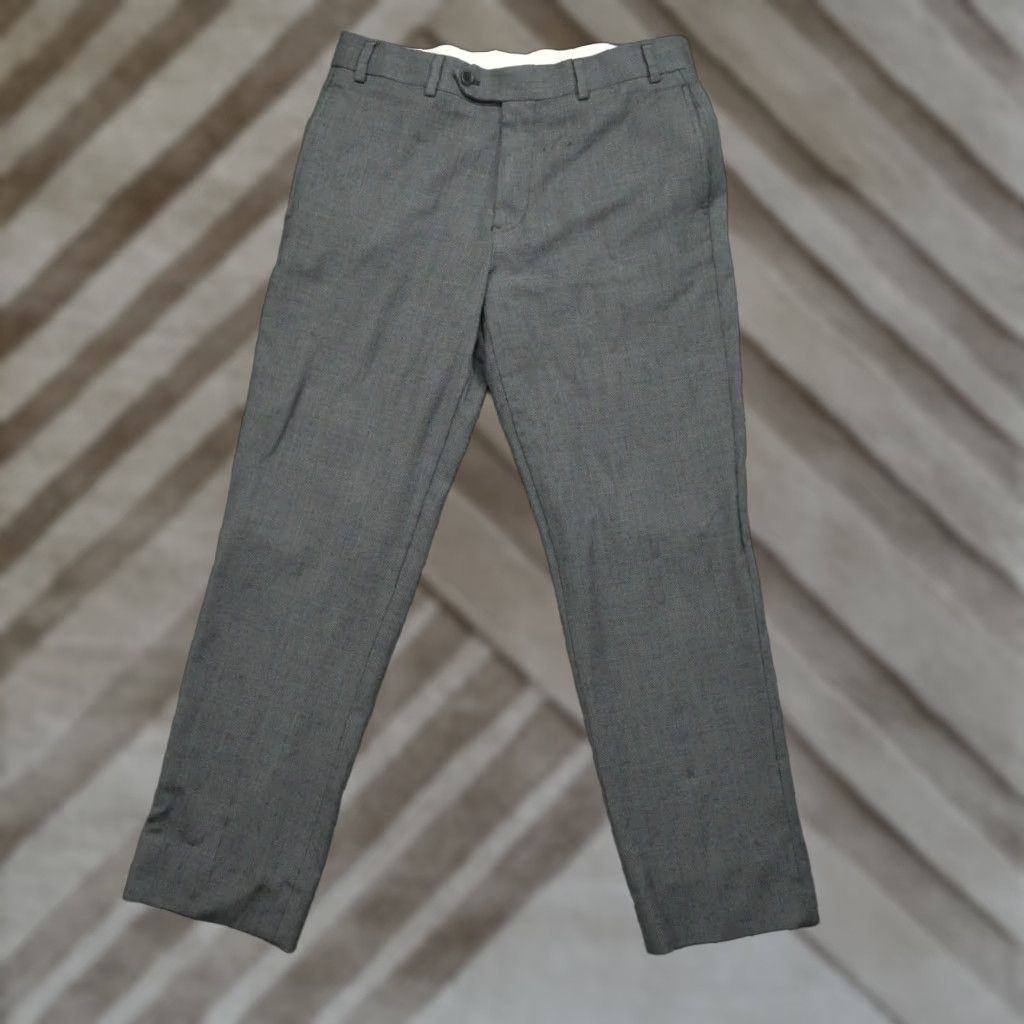 Brooks Brothers Brooks Brothers Pants Mens 32x28 Grey Wool Blend Regent Fit Dress Shirt? Size US 28 / EU 44 - 1 Thumbnail