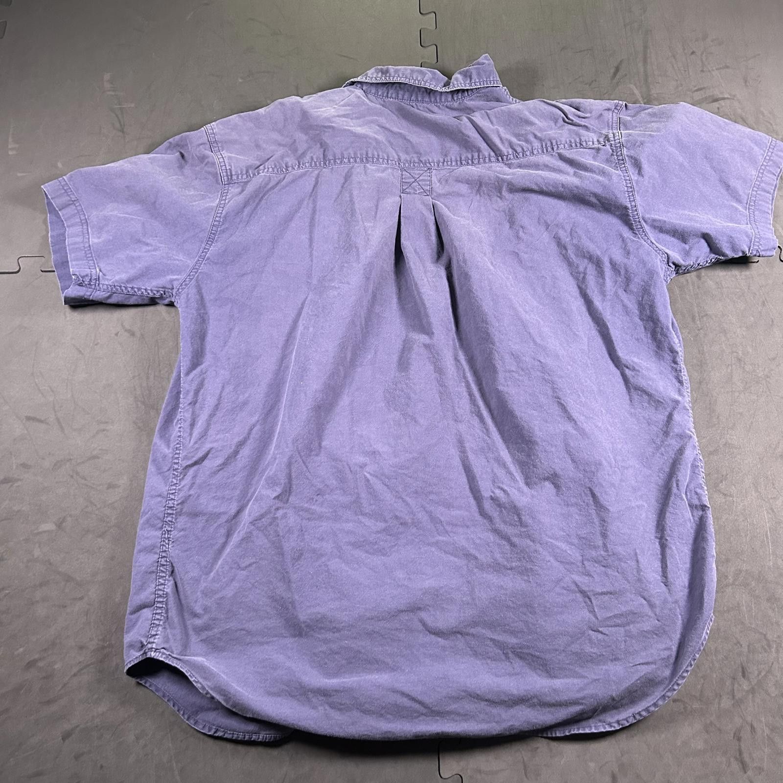 Faded Glory Men's faded glory Short Sleeve Button-Up Shirt blue Size US L / EU 52-54 / 3 - 5 Thumbnail