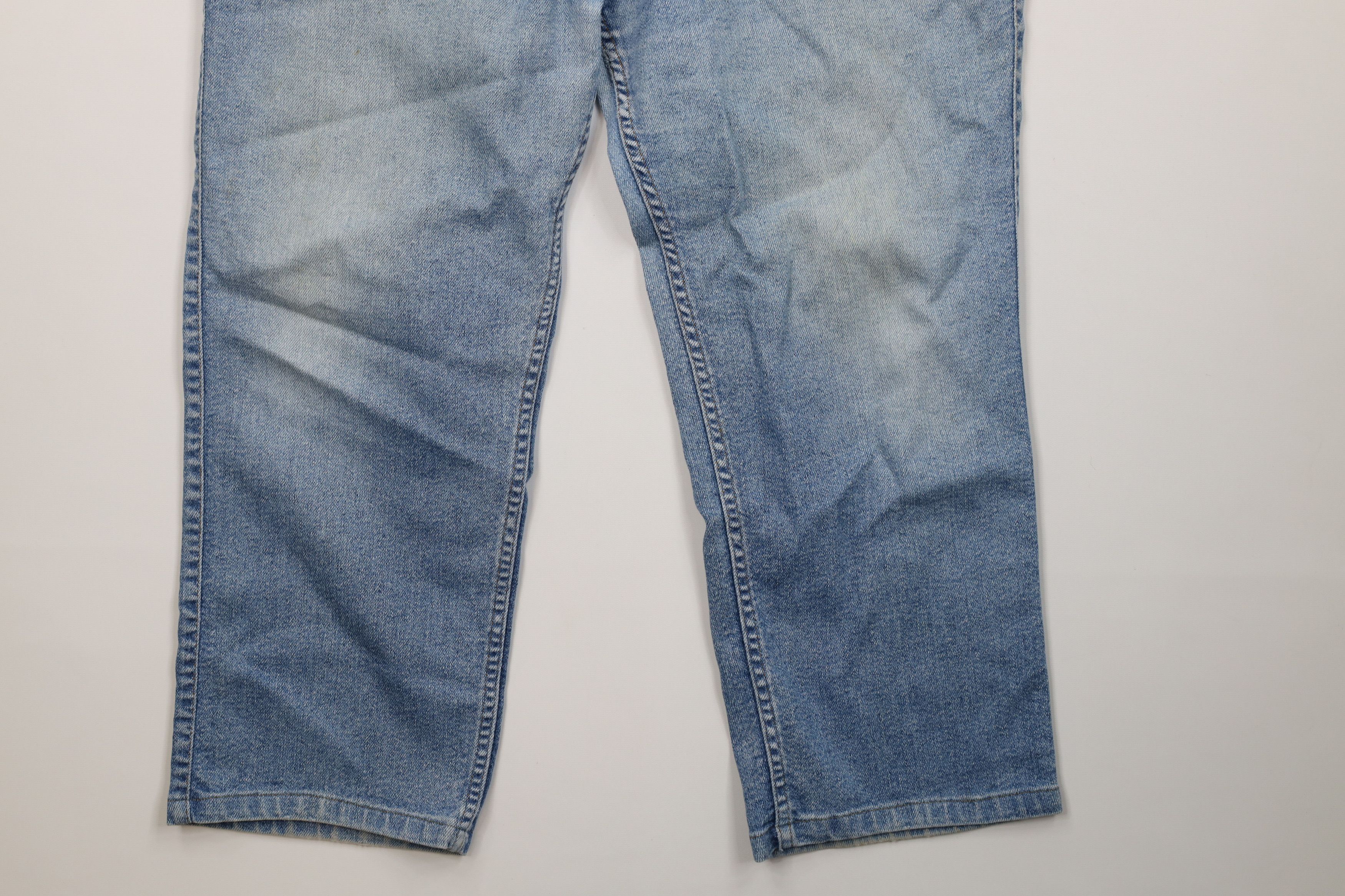 Levi's Vintage 80s 90s Levis Wide Leg Denim Jeans Blue USA Size US 40 / EU 56 - 4 Thumbnail
