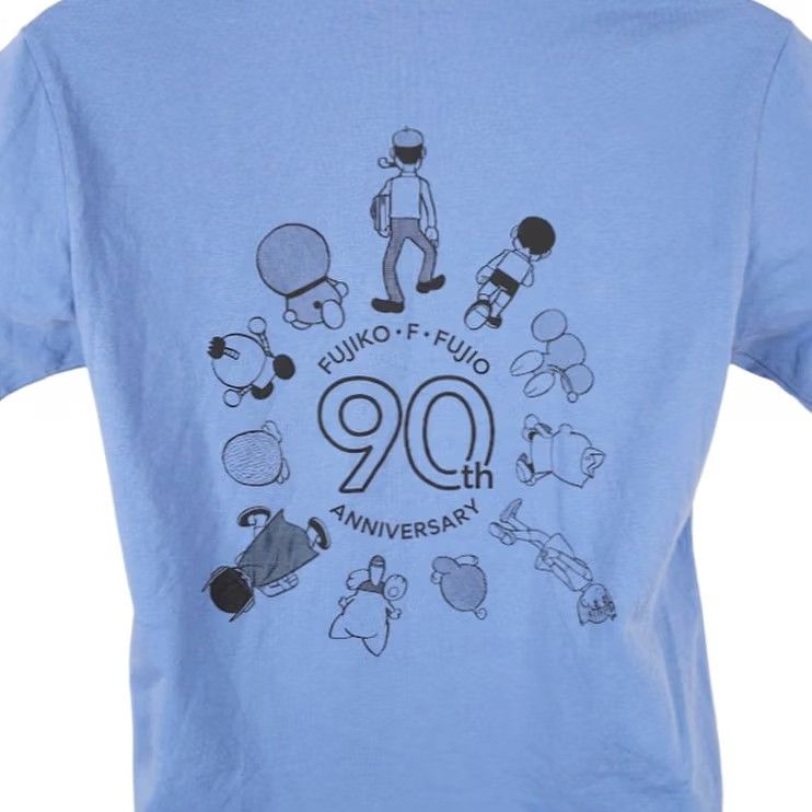 Uniqlo VINTAGE Doraemon T Shirt Mens Size Small Blue Fujiko Fujio Perman Kiteretsu Daihyakka Size US S / EU 44-46 / 1 - 2 Thumbnail