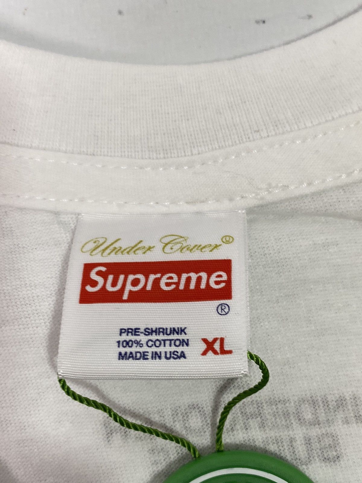 Supreme Public Enemy T-shirt, size XL, white, with print, new Size US XL / EU 56 / 4 - 3 Thumbnail