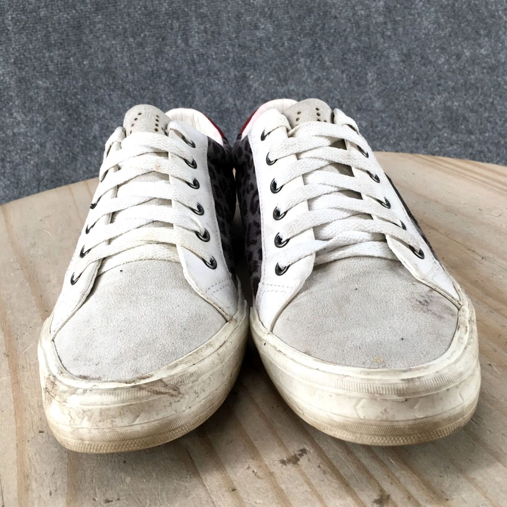 Vintage Havana Vintage Havana Shoes Womens 8.5 Dina Cheeta Multi Sneakers Grey Casual Low Top Size M / US 6-8 / IT 42-44 - 6 Thumbnail