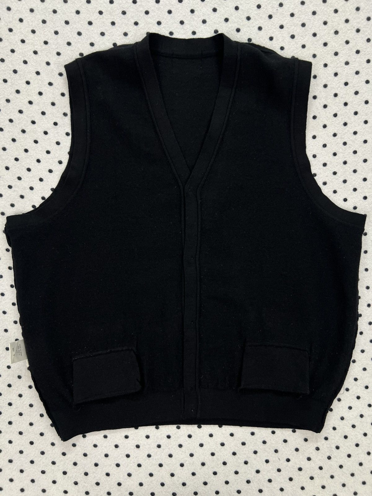 Yohji Yamamoto Yohji Yamamoto A.A.R Sleeveless Cardigan Size US M / EU 48-50 / 2 - 3 Thumbnail