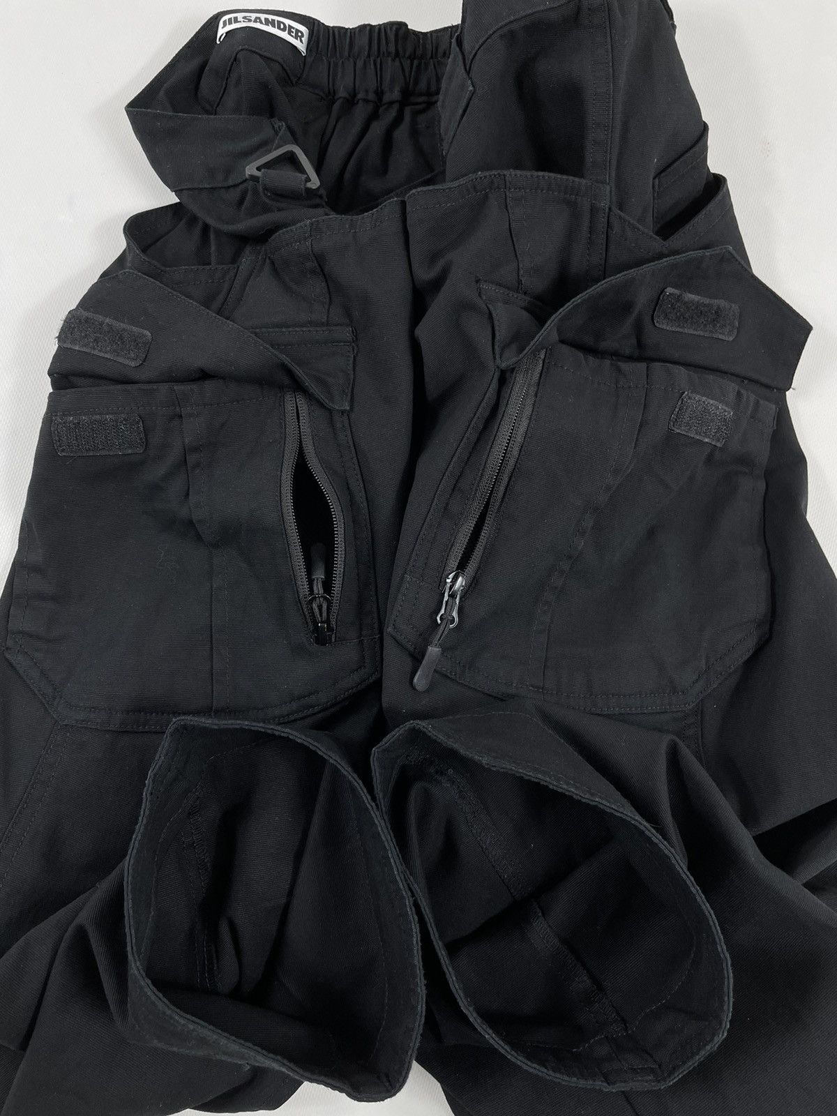 Jil Sander Men’s Multi Pocket Zip Cargo Tactical Work Pants Trousers Size US 33 - 11 Thumbnail