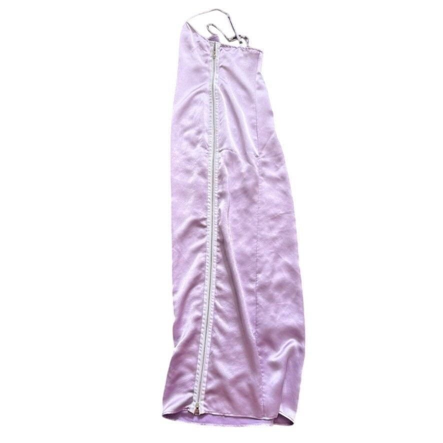 JW Anderson J.W. Anderson Zip Detail Dress in Lilac, Size US 0 Size XS / US 0-2 / IT 36-38 - 8 Thumbnail