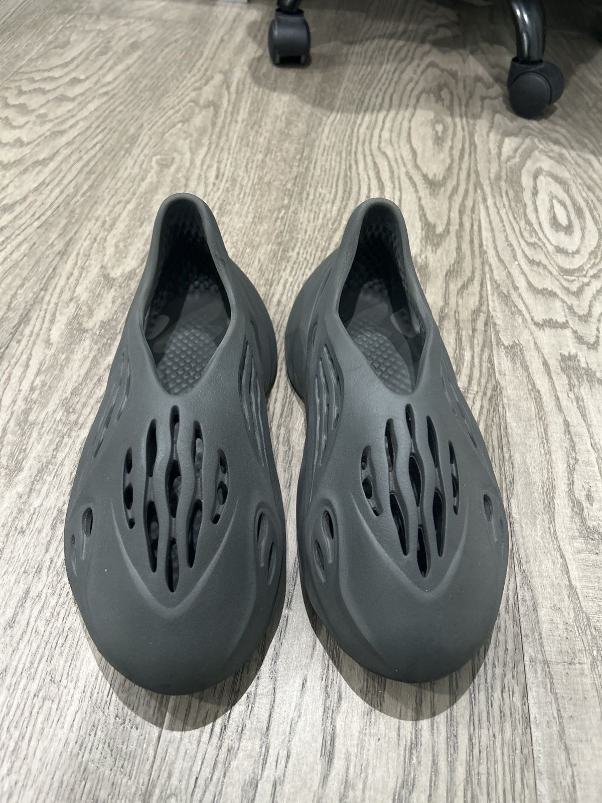 image of Adidas x Yeezy Season Yeezy Foam Runnr Onyx Shoes in Black, Men's (Size 10)