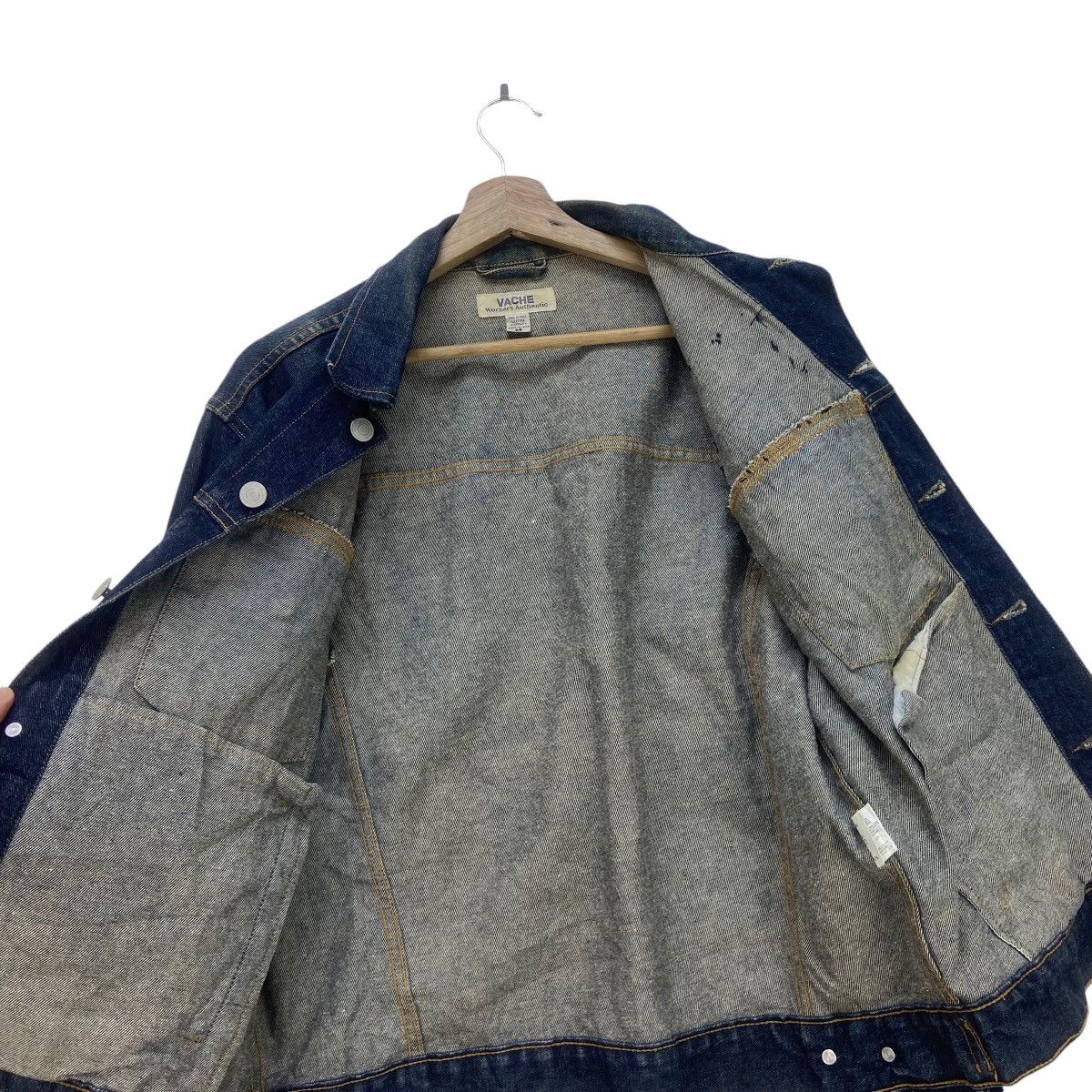 Japanese Brand Japanese Brand Vache Custom The Exploited Trucker Jacket Size US S / EU 44-46 / 1 - 18 Thumbnail