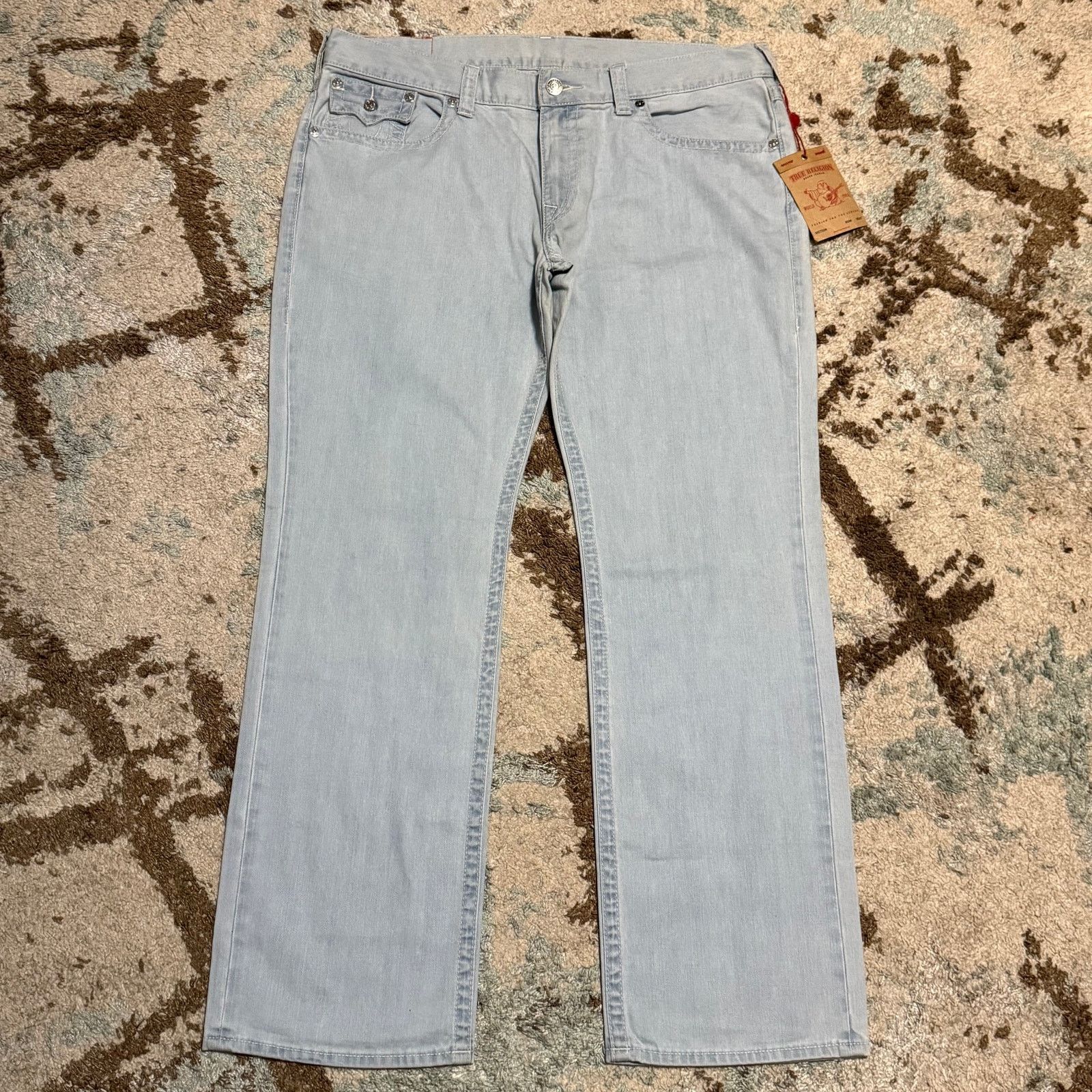 True Religion NWT True Religion Straight Flap Pocket Jeans Size 40 Size US 40 / EU 56 - 3 Thumbnail