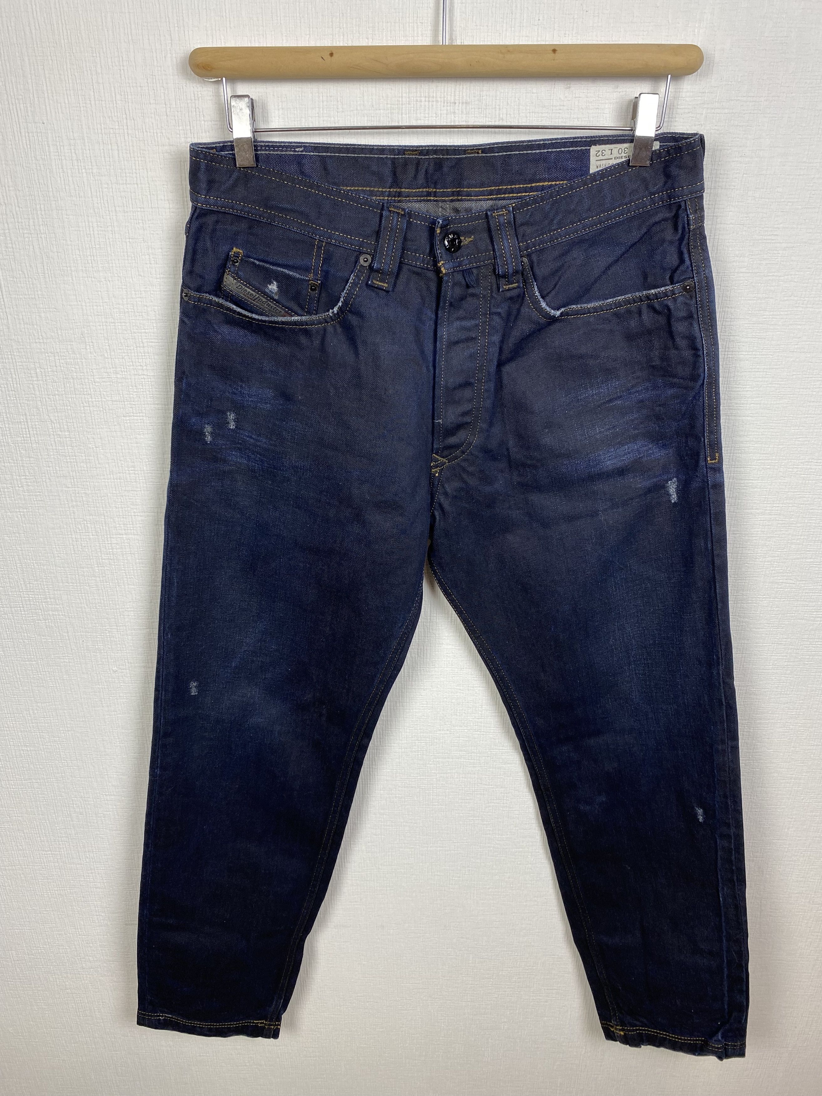 Diesel Diesel Waxed Back in the saddle Carrot Jeans size 30 Size US 30 / EU 46 - 1 Thumbnail