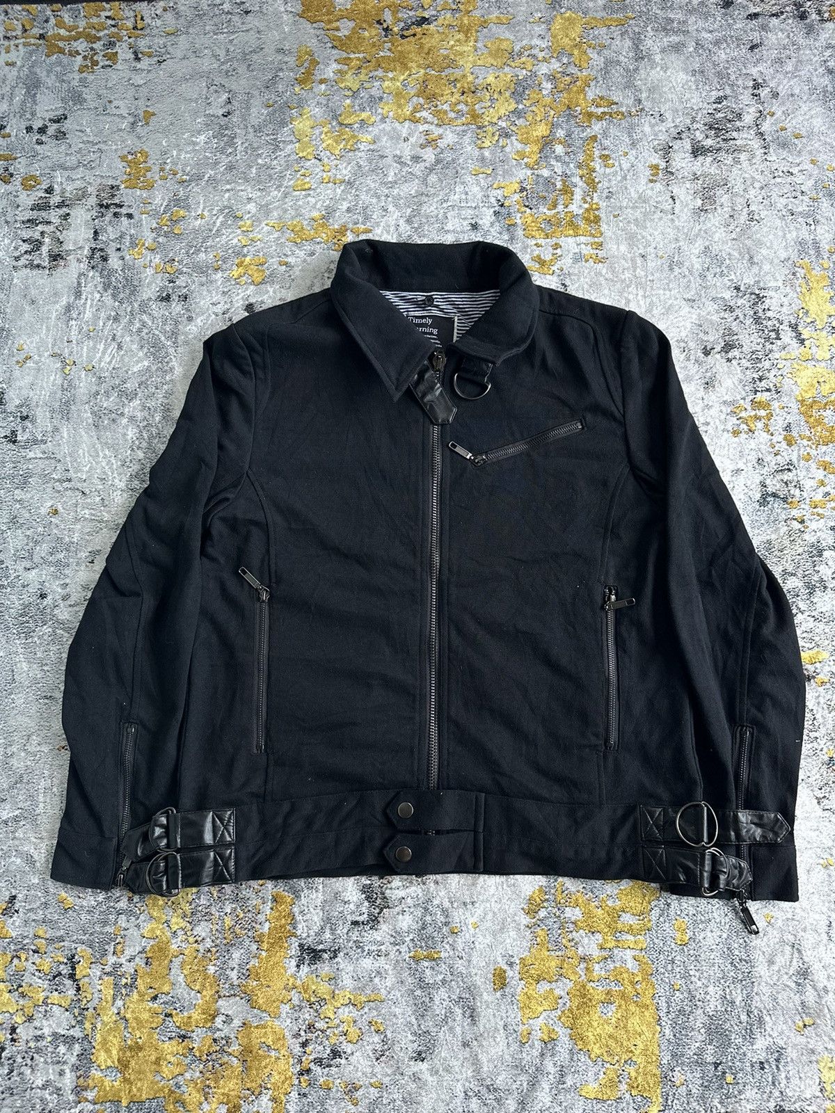 Tornado Mart 💸VERY NICE💸 RARE TIMELY WARNING BONDAGE JACKET LGB STYLE Size US M / EU 48-50 / 2 - 1 Thumbnail