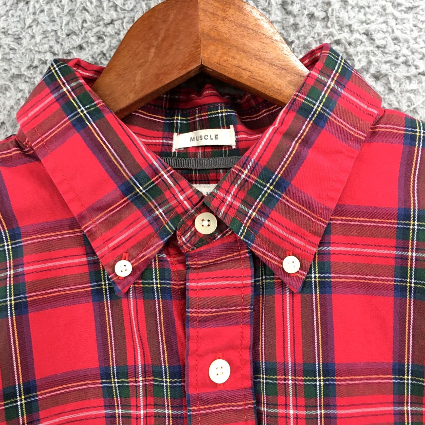 Abercrombie & Fitch Abercrombie & Fitch Button Down Shirt Mens L Multicolor Plaid Cotton Long Sleeve Size US L / EU 52-54 / 3 - 3 Thumbnail