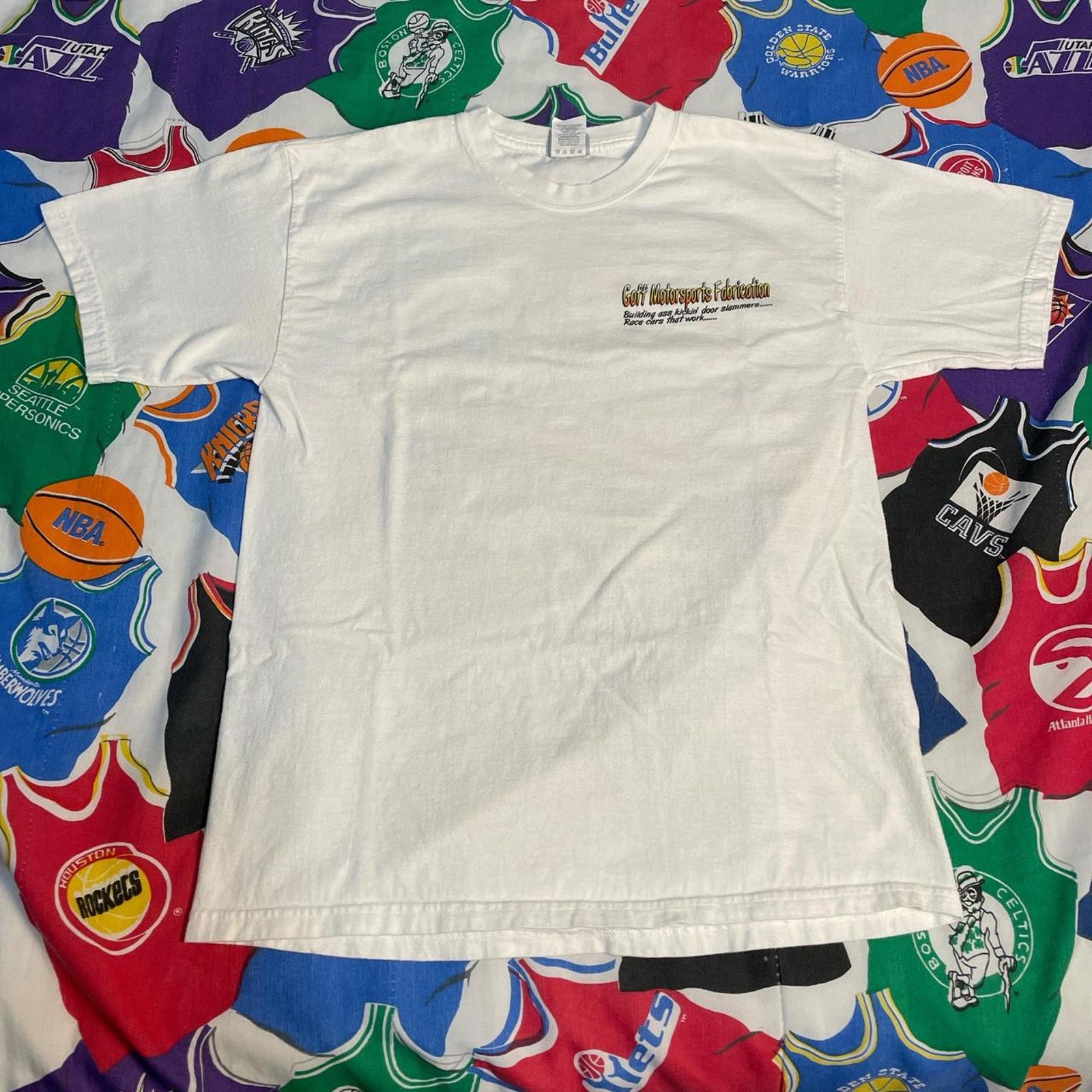 Chevrolet × Vintage Vintage 2000s Corvette Chevy S-10 Hotrod Car NASCAR Tee Size US M / EU 48-50 / 2 - 2 Thumbnail