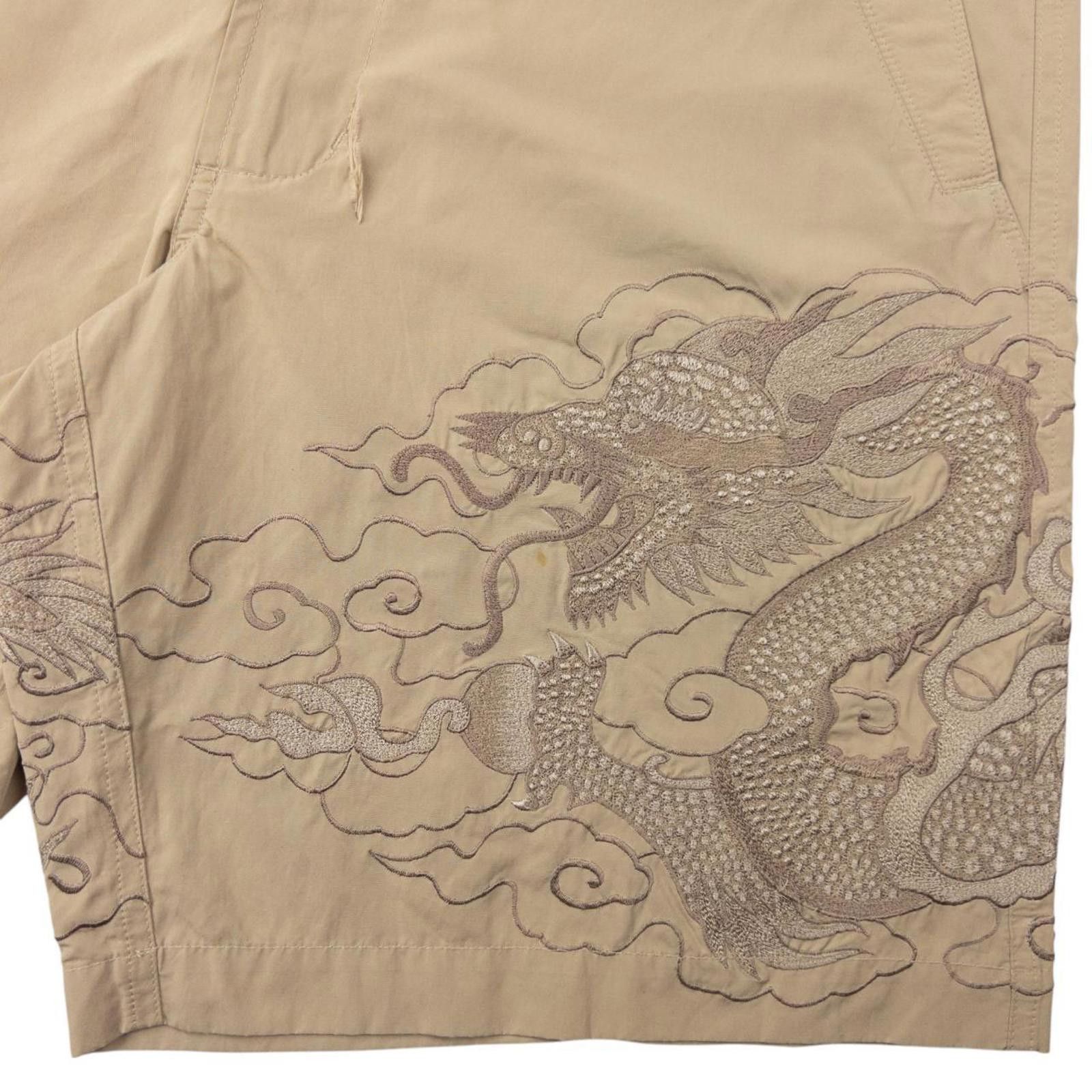 Maharishi Vintage Maharishi Embroidered Dragon Shorts Size S Size US 30 / EU 46 - 6 Thumbnail