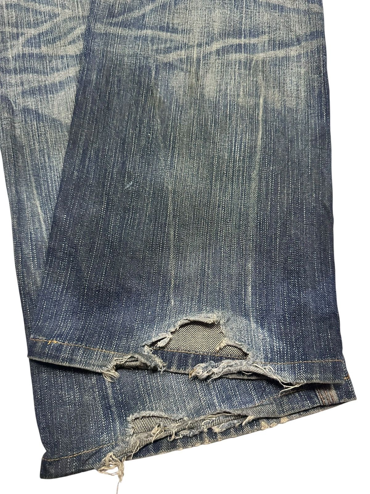 Japanese Brand Edwin XV Exclusive Vintage Baggy Style Jeans With MudWash Size US 32 / EU 48 - 9 Thumbnail
