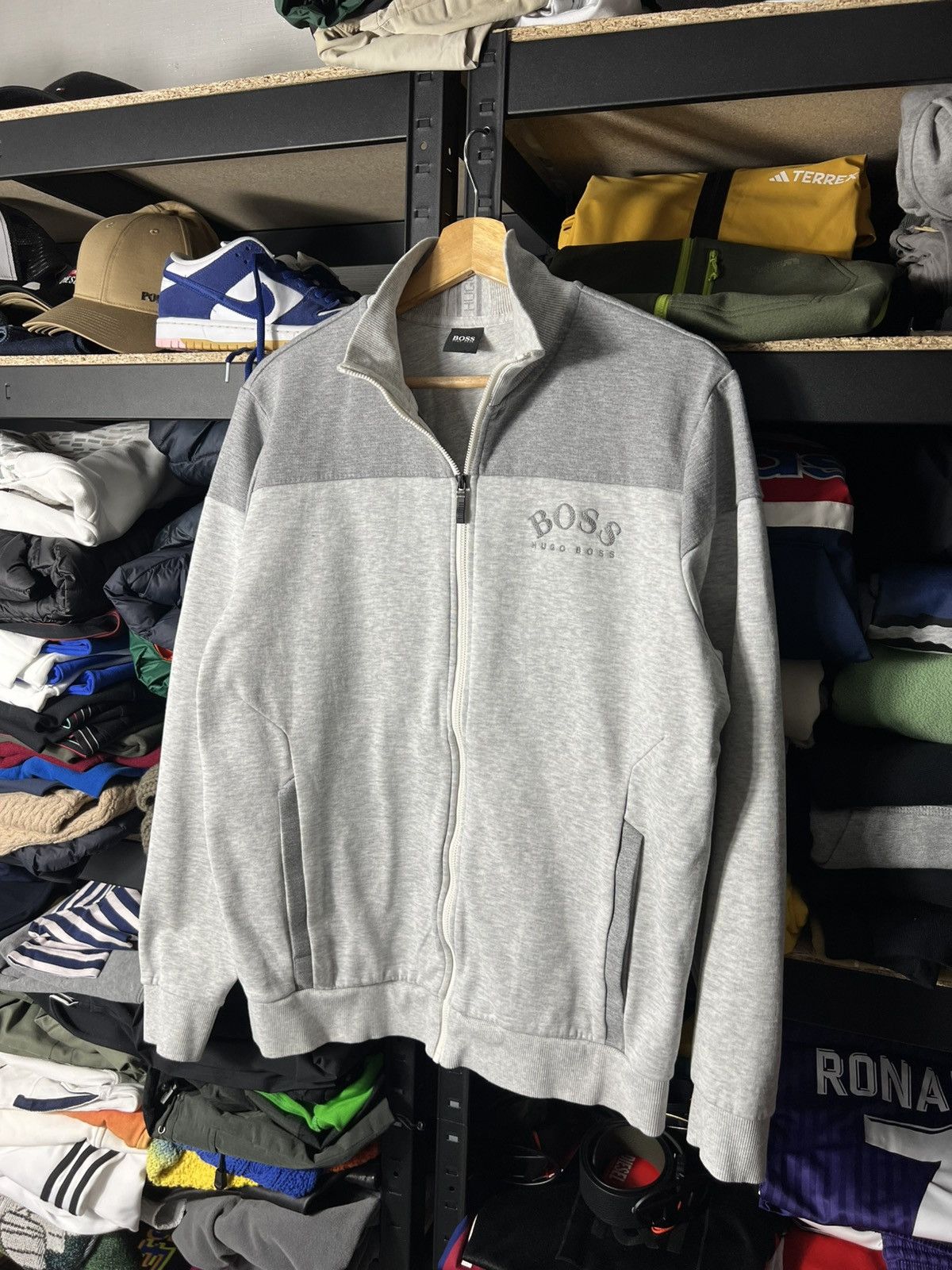 Hugo Boss Hugo Boss Full-Zip Sweathirt – Size L Size US L / EU 52-54 / 3 - 1 Thumbnail
