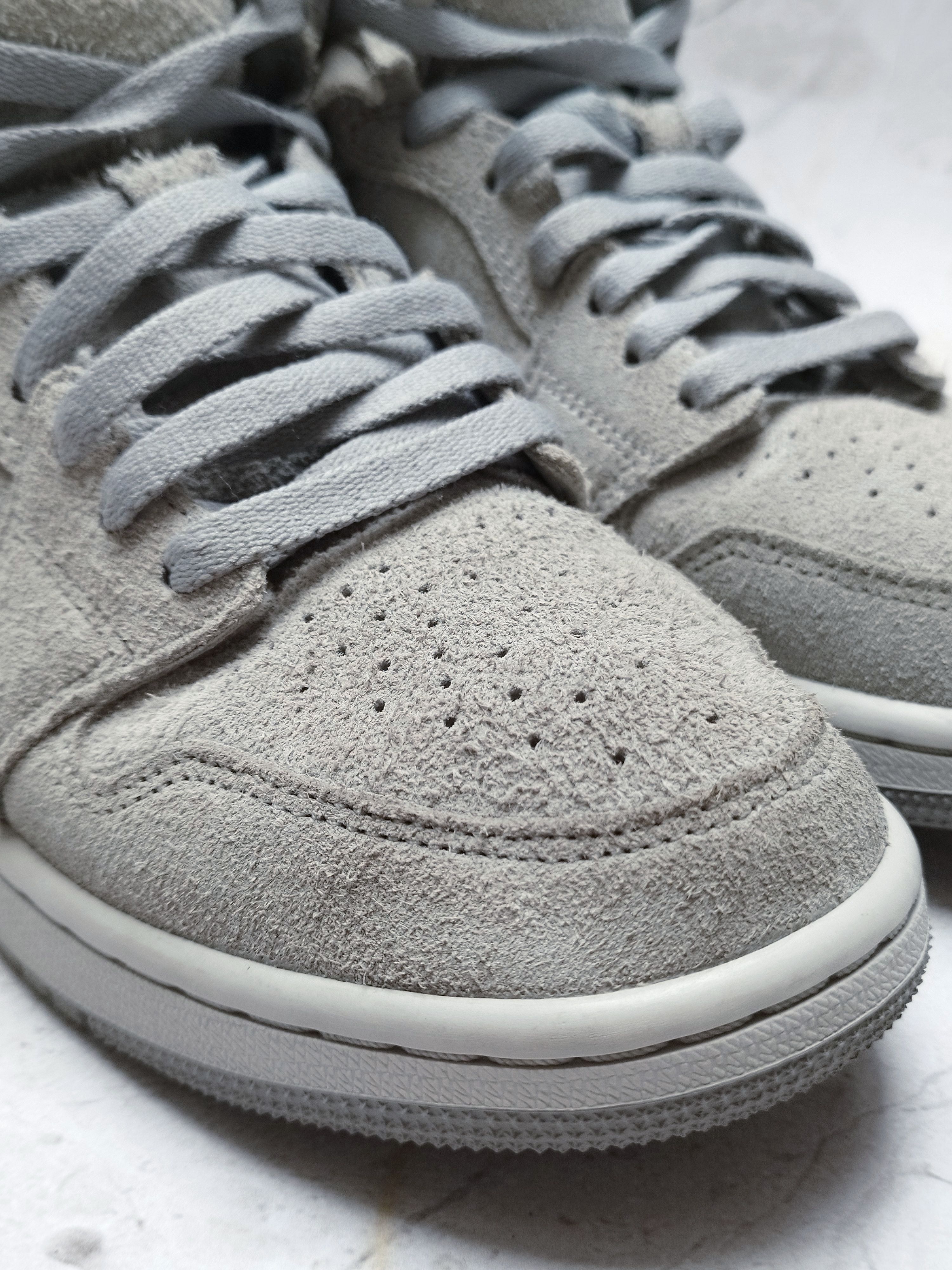 Jordan Brand Nike Jordan 1 Mid Zoom CMFT Grey Fog OG Size US 8.5 / EU 41-42 - 7 Thumbnail