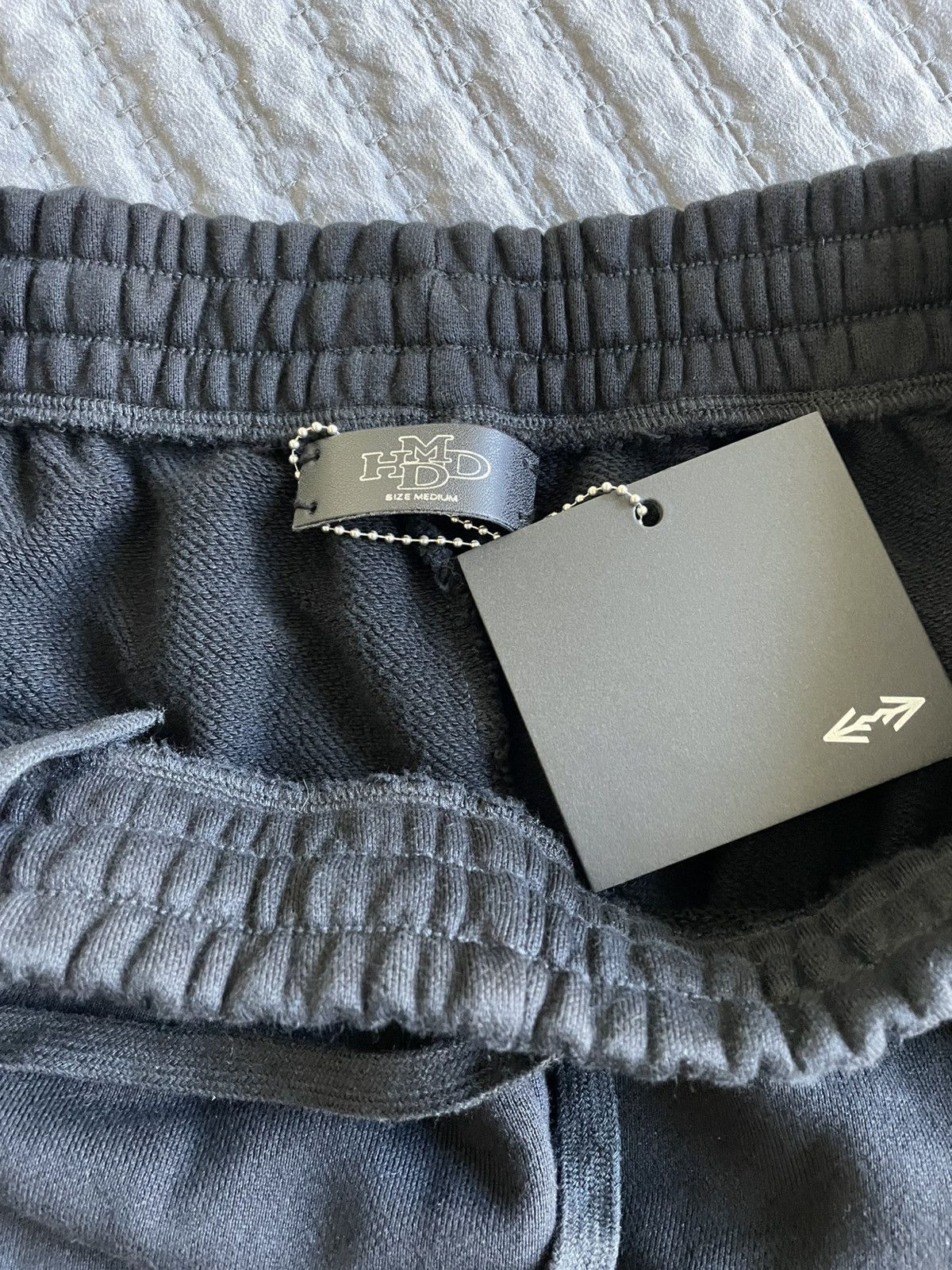 HMDD HMDD Black Radar Sweats Size Medium Size US 35 - 4 Thumbnail