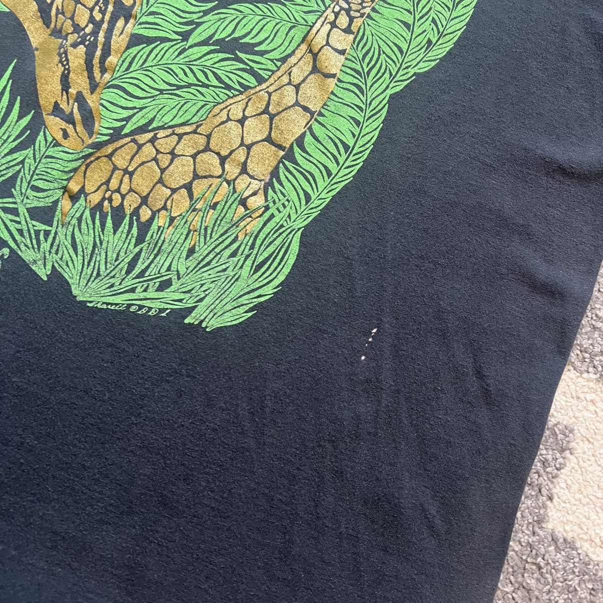 Vintage vintage reatta 90s las vegas giraffes single stitch tee Size US XL / EU 56 / 4 - 3 Thumbnail